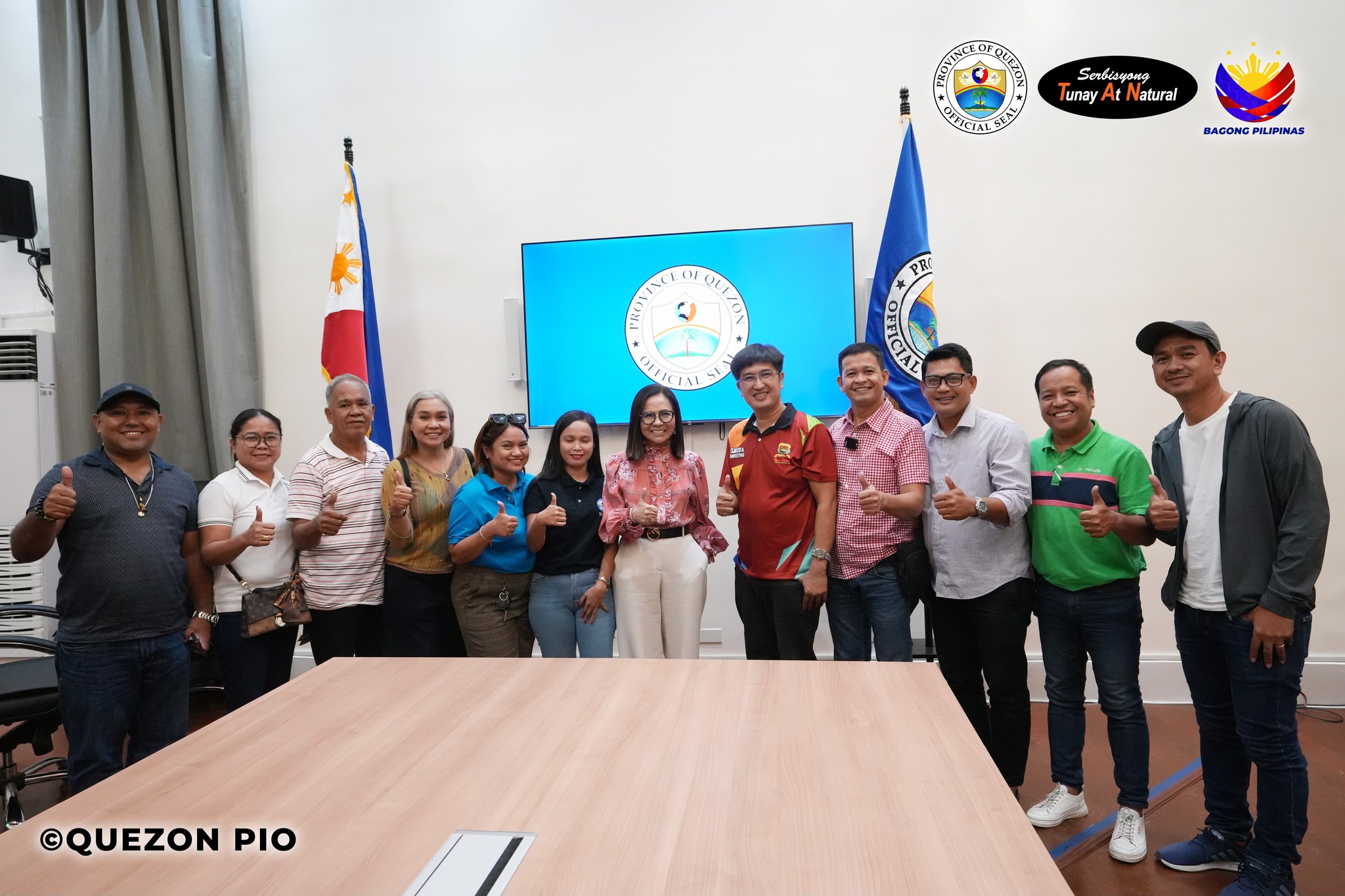 Matagumpay na naisagawa ang Courtesy Call Meeting sa tanggapan ni Governor Doktora Helen Tan kasama ang mga opisyales ng Quezon Federated Parents Teacher’s Association | October 21, 2024