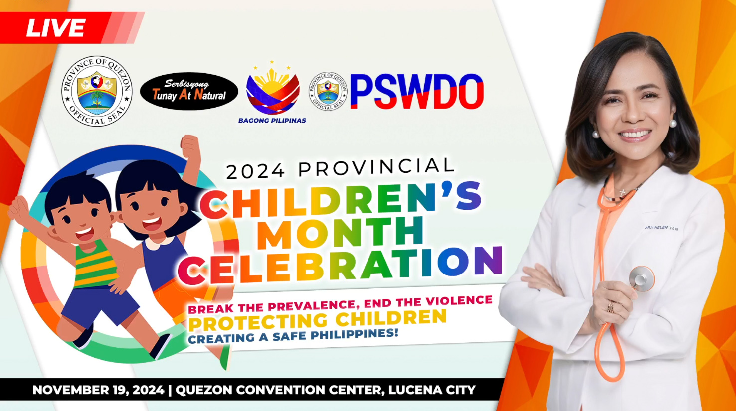 2024 Provincial Children’s Month Celebration | November 19, 2024