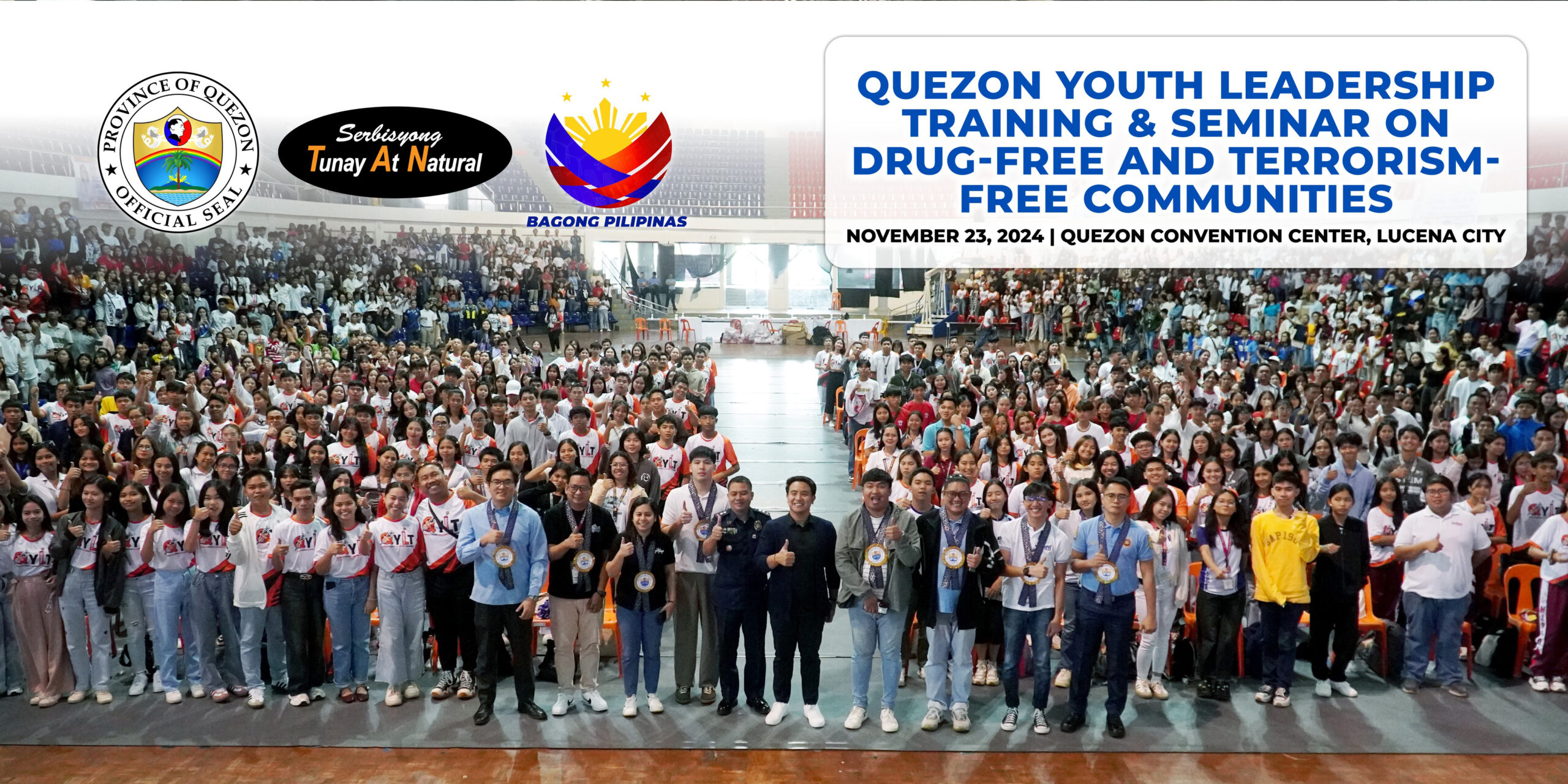Quezon Youth Leadership Training and Seminar on Drug-Free and Terrorism-Free Communities | November 23, 2024