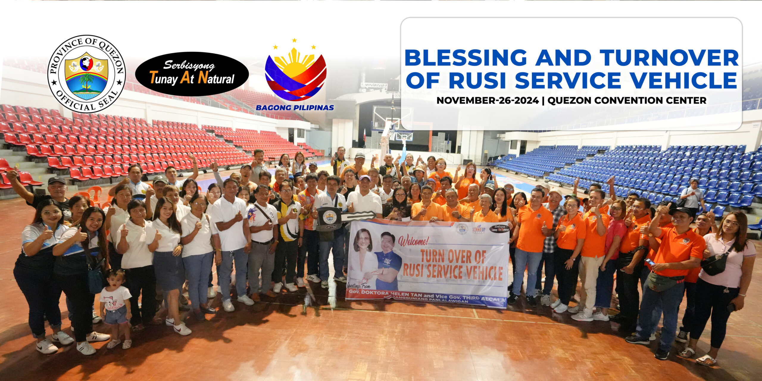 Blessing and turnover of RUSI service vehicle | November 26, 2024