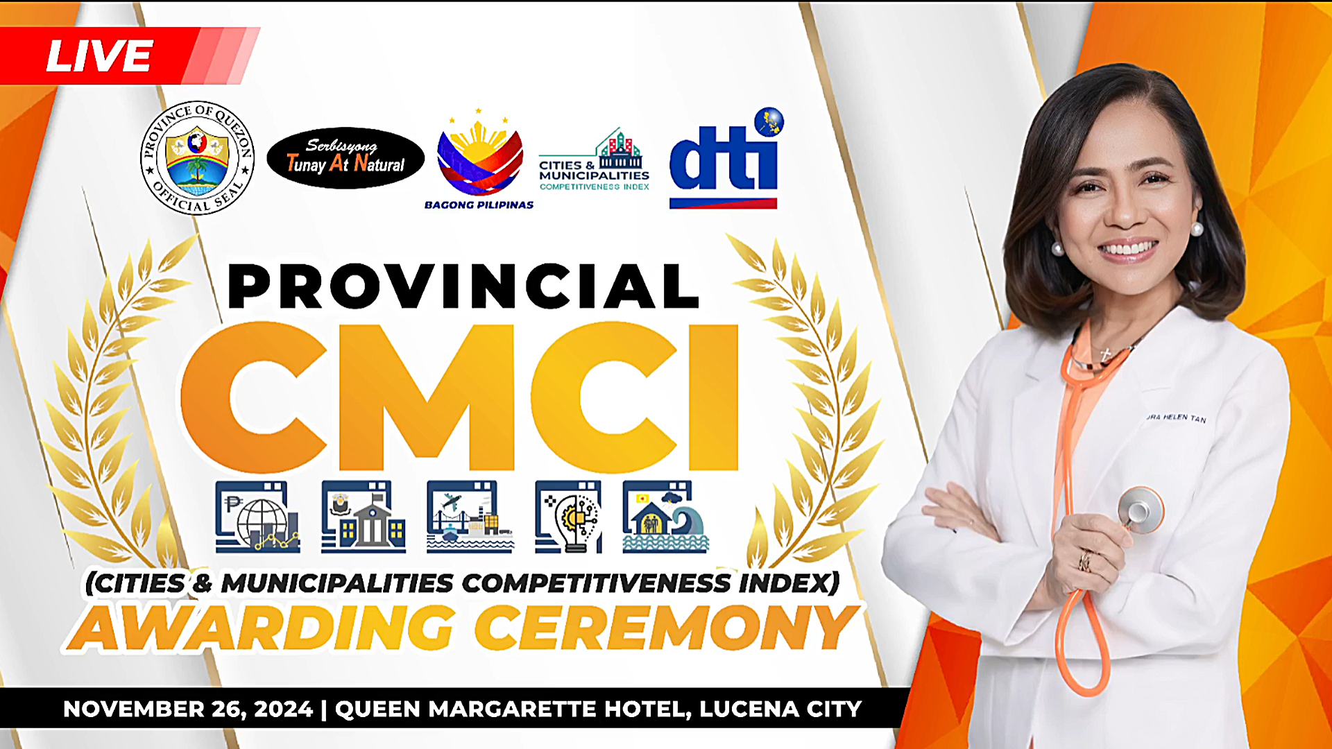 Provincial CMCI Awarding Ceremony | November 26, 2026