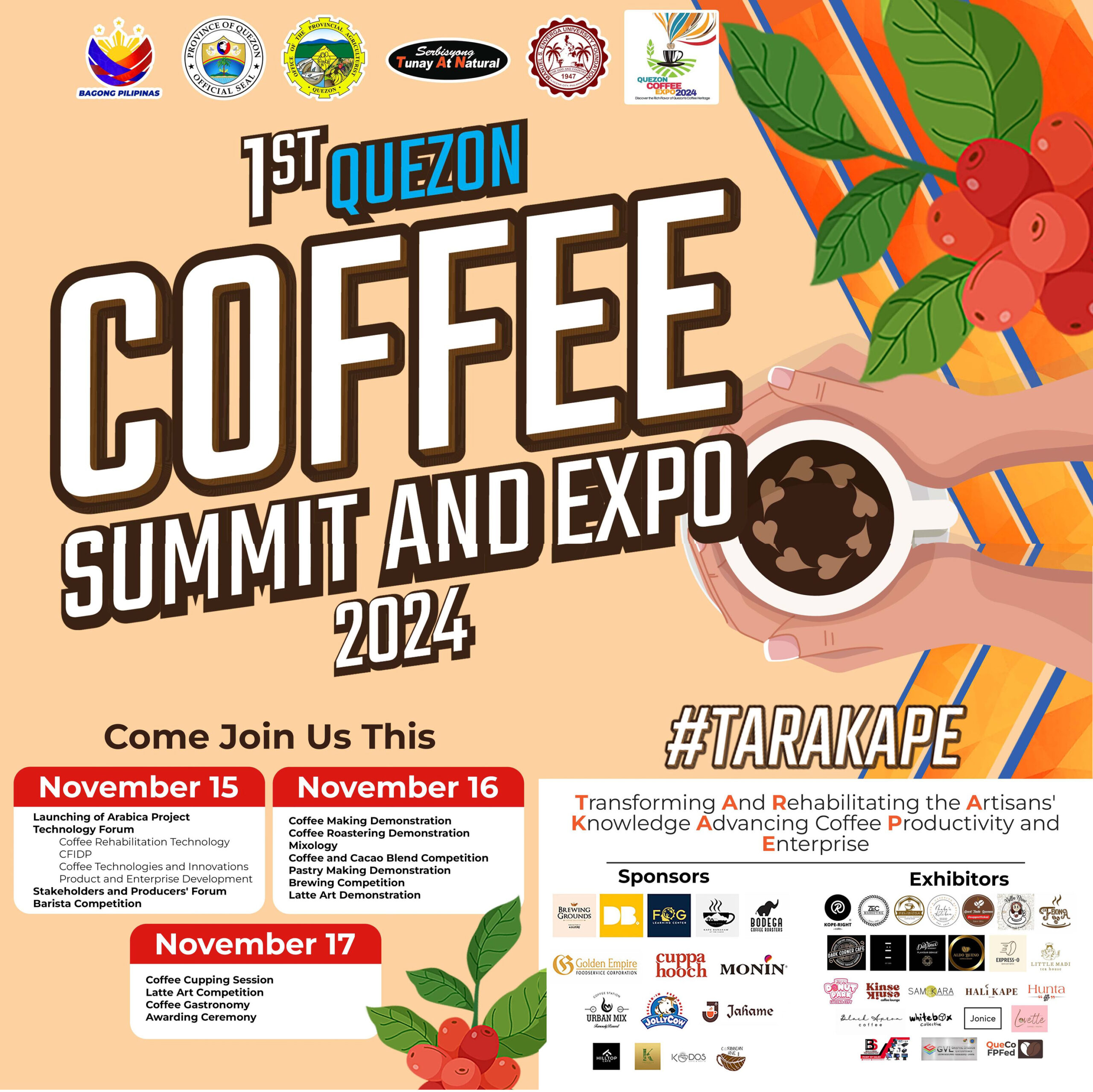 1st Quezon Coffee Summit and Expo