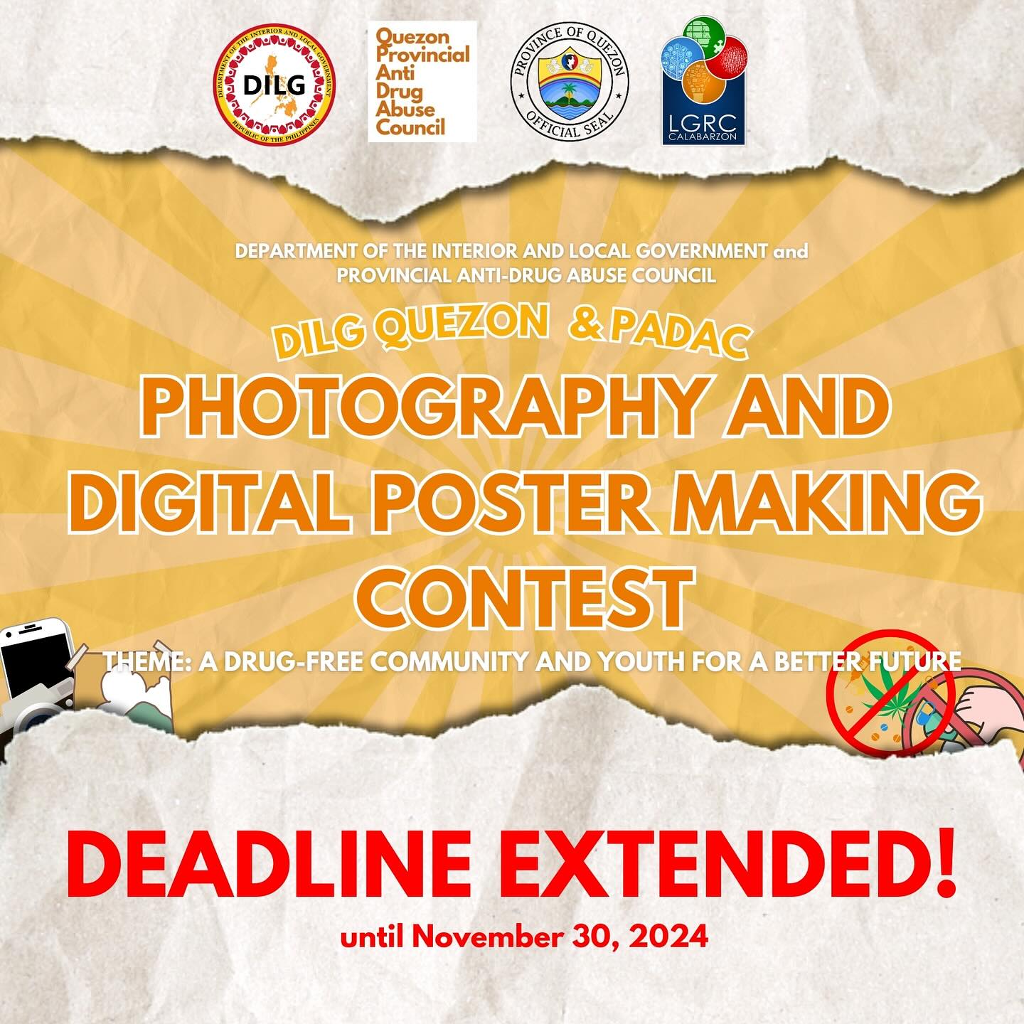 Photography and Digital Poster Making Contest | November 30, 2024