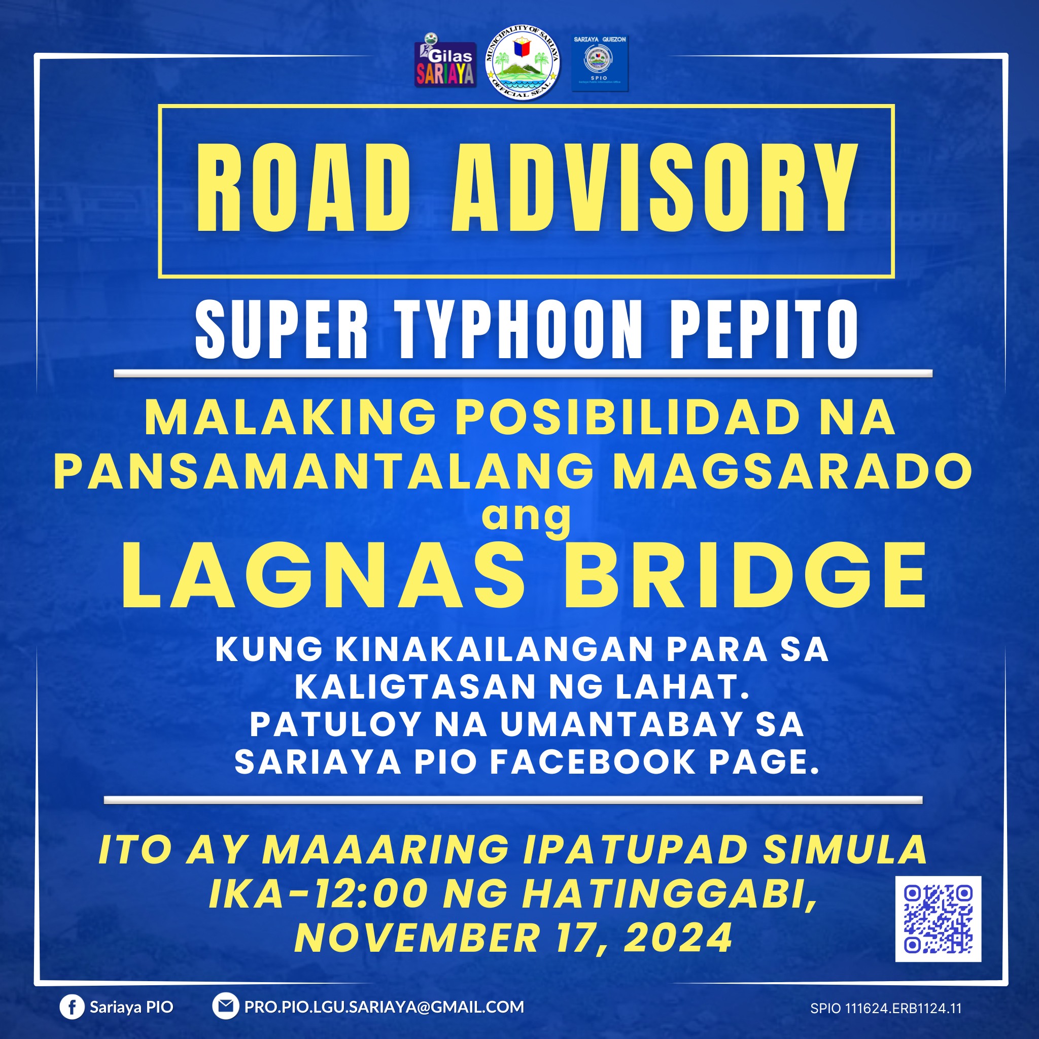 Road Advisory