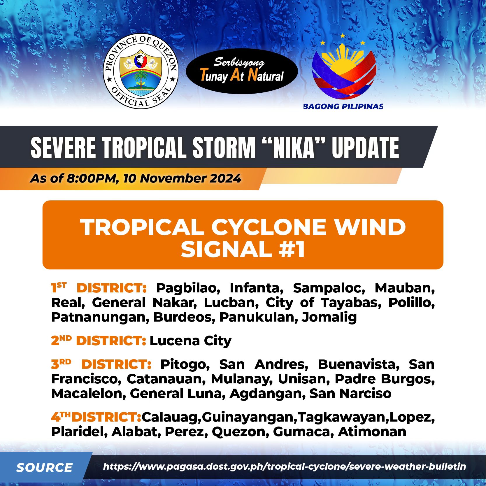 𝐓𝐑𝐎𝐏𝐈𝐂𝐀𝐋 𝐂𝐘𝐂𝐋𝐎𝐍𝐄 𝐁𝐔𝐋𝐋𝐄𝐓𝐈𝐍 𝐍𝐑. 8  𝐌𝐚𝐭𝐢𝐧𝐝𝐢𝐧𝐠 𝐁𝐚𝐠𝐲𝐨𝐧𝐠 𝐓𝐫𝐨𝐩𝐢𝐜𝐚𝐥 𝐍𝐈𝐊𝐀 (𝐓𝐎𝐑𝐀𝐉𝐈) 𝐈𝐧𝐢𝐬𝐲𝐮 𝐧𝐠 8:𝟎𝟎 PM, 𝟏𝟎 𝐍𝐨𝐛𝐲𝐞𝐦𝐛𝐫𝐞 𝟐𝟎𝟐𝟒