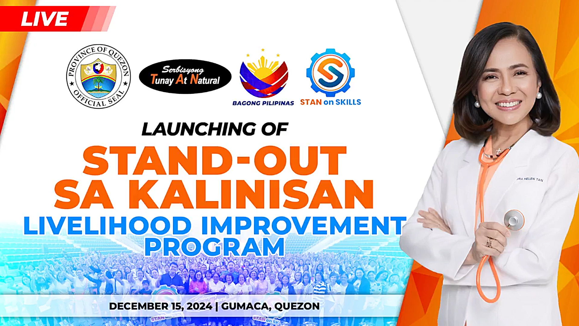 Launching STANd-Out sa Kalikasan Livelihood Improvement Program