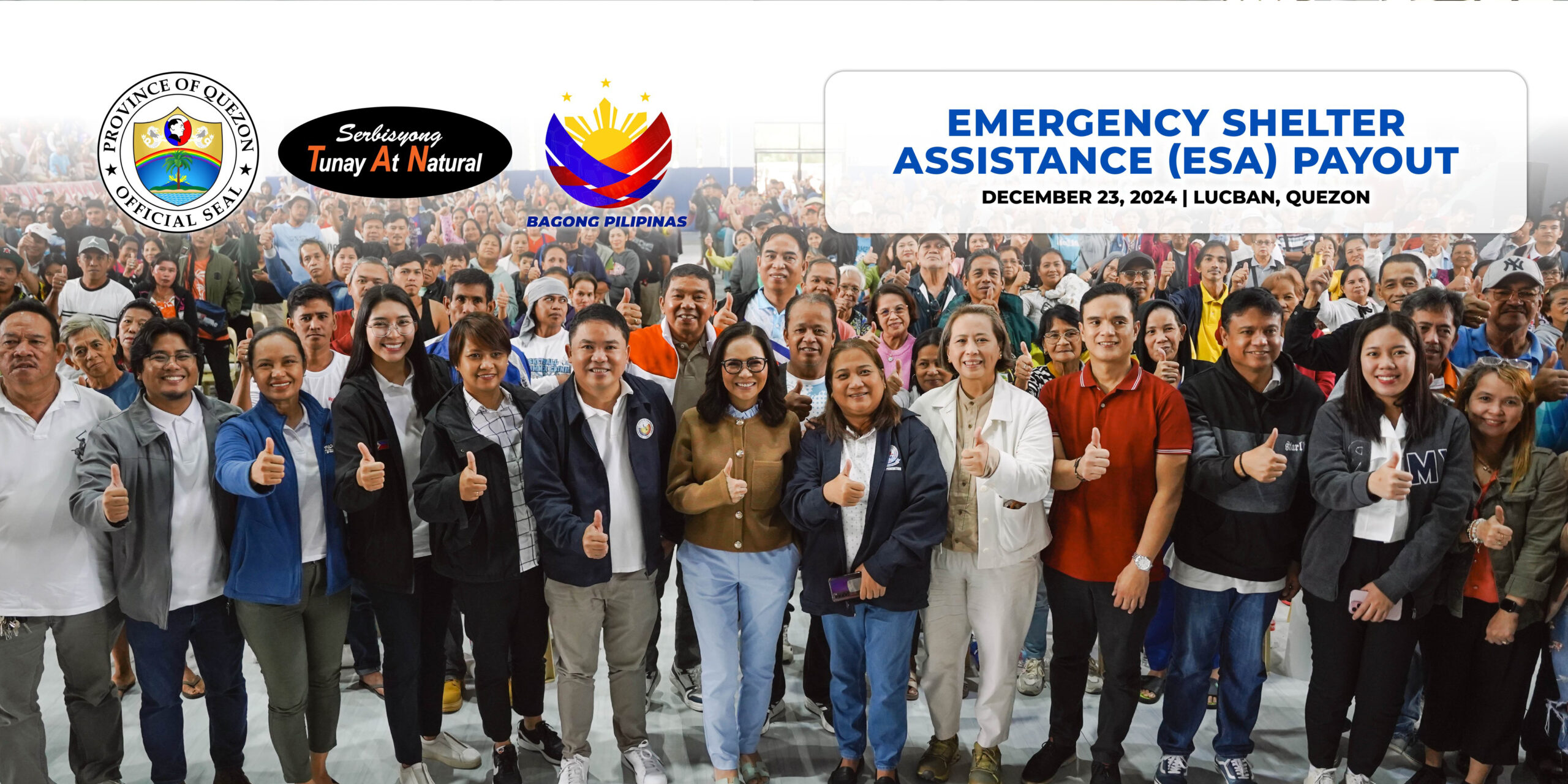 Emergency Shelter Assistance (ESA) Payout | December 23, 2024