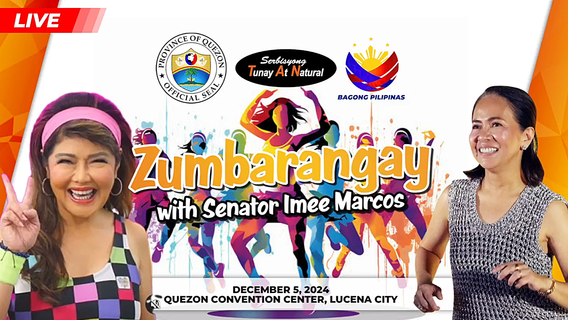 Zumbarangay with Sen. Imee R. Marcos | December 5, 2024