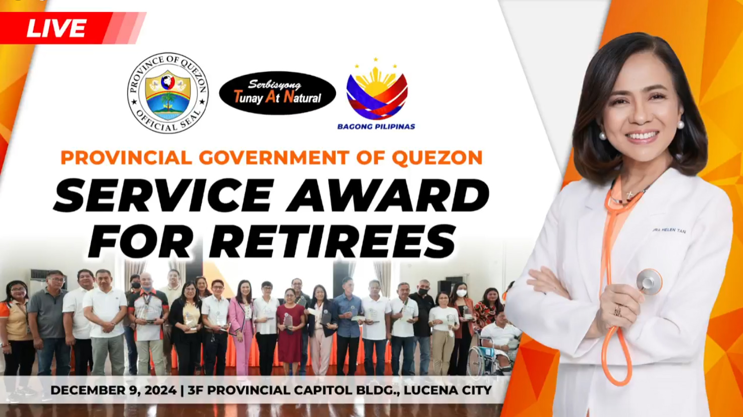 Service Award For Retirees | December 09, 2024