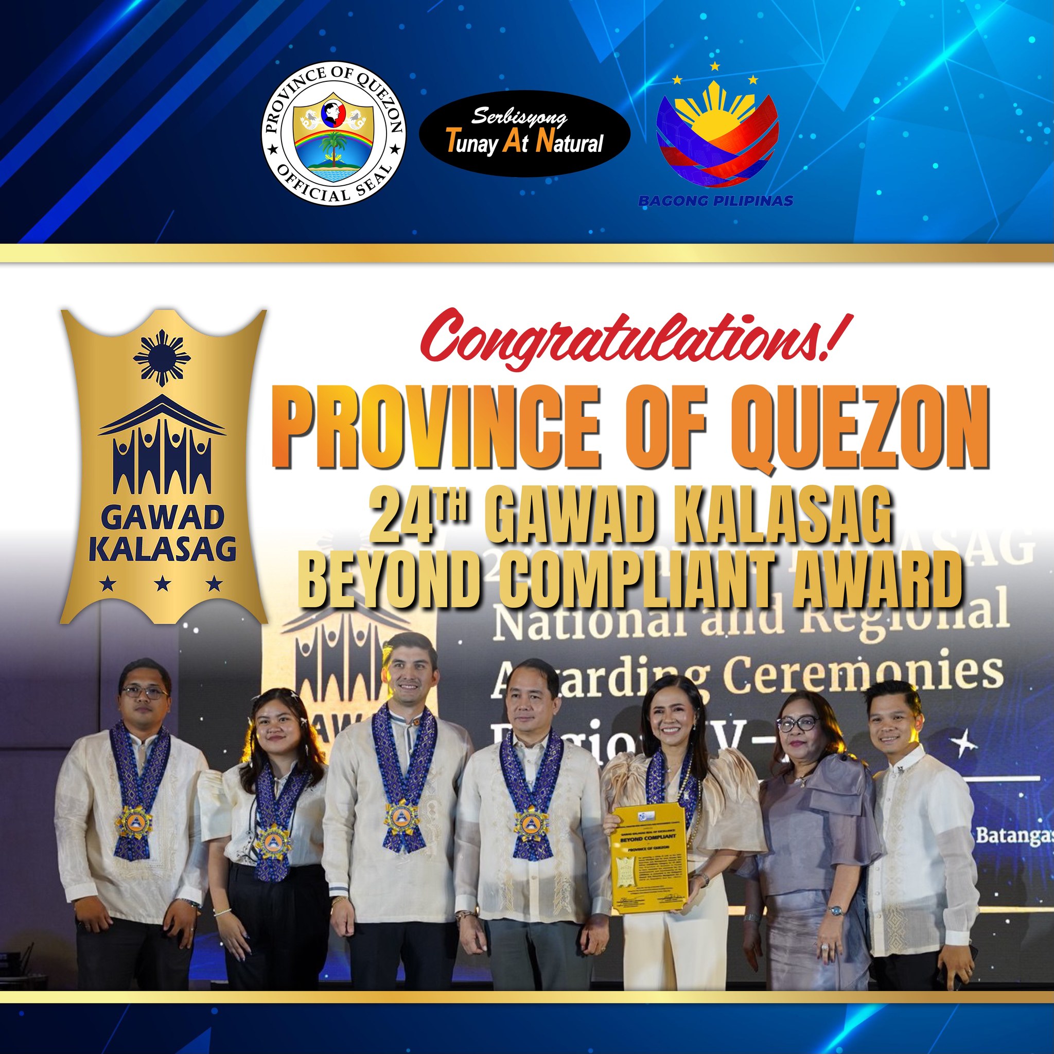 CONGRATULATIONS, LALAWIGAN NG QUEZON | January 28, 2025
