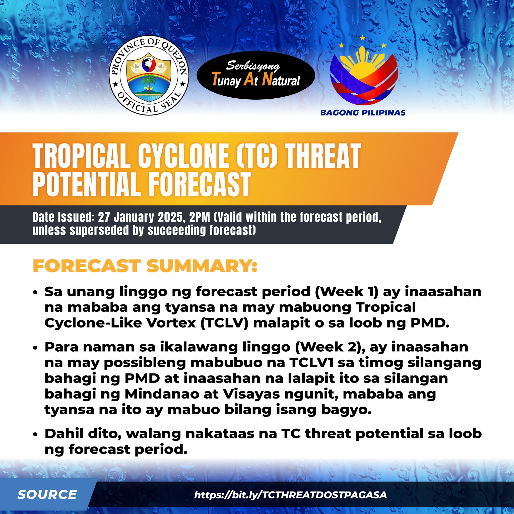 𝗧𝗥𝗢𝗣𝗜𝗖𝗔𝗟 𝗖𝗬𝗖𝗟𝗢𝗡𝗘 (𝗧𝗖)-𝗧𝗛𝗥𝗘𝗔𝗧 𝗣𝗢𝗧𝗘𝗡𝗧𝗜𝗔𝗟 𝗙𝗢𝗥𝗘𝗖𝗔𝗦𝗧 | January 30, 2025