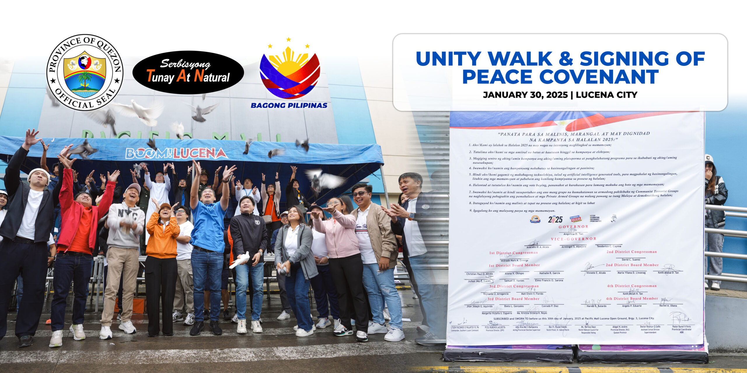 Unity Walk and Signing of Peace Covenant | January 30, 2025