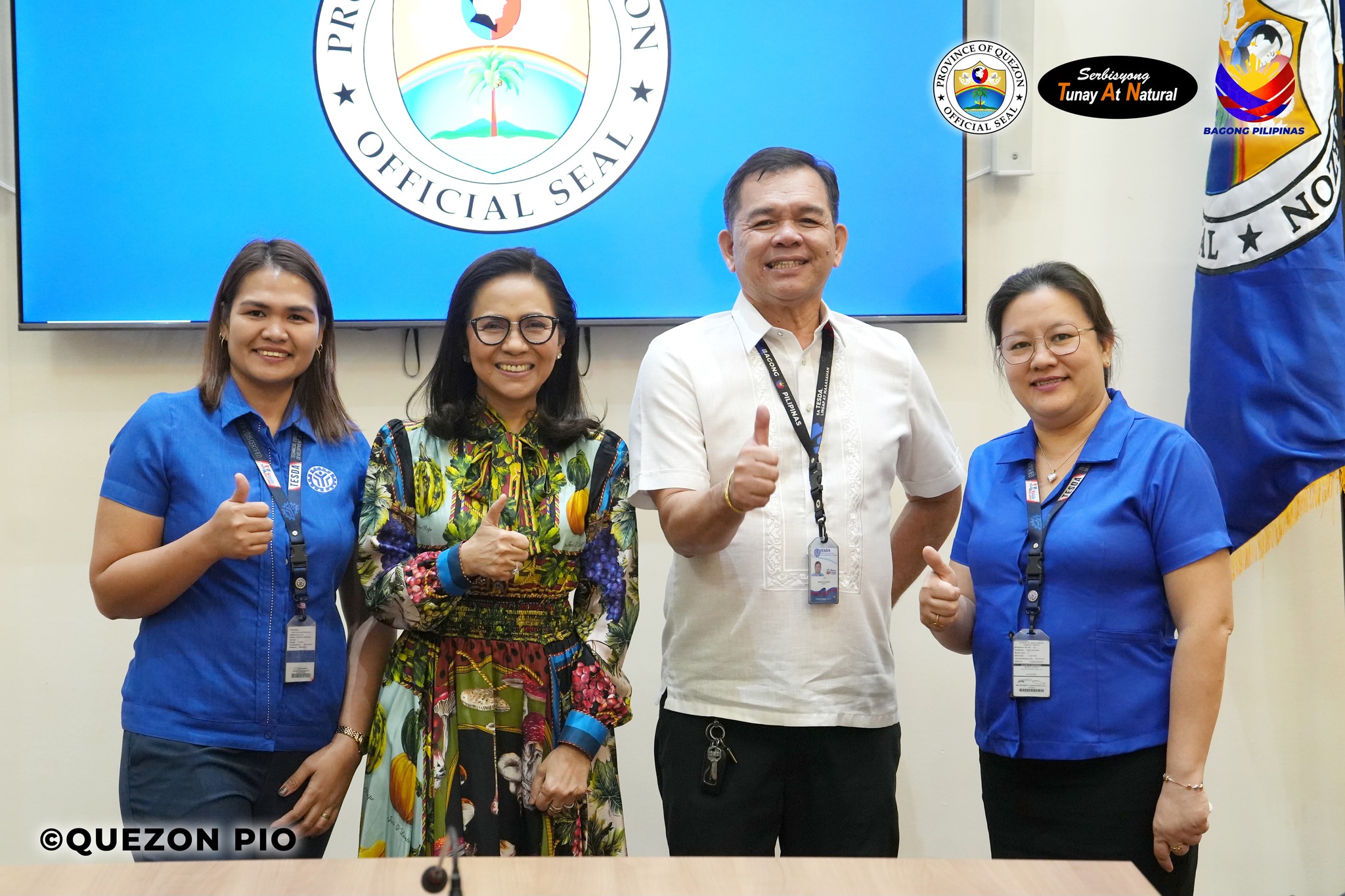 Bagong TESDA Quezon Provincial Director, Pormal na Nag-courtesy Call kay Gov. Helen Tan | February 18, 2025