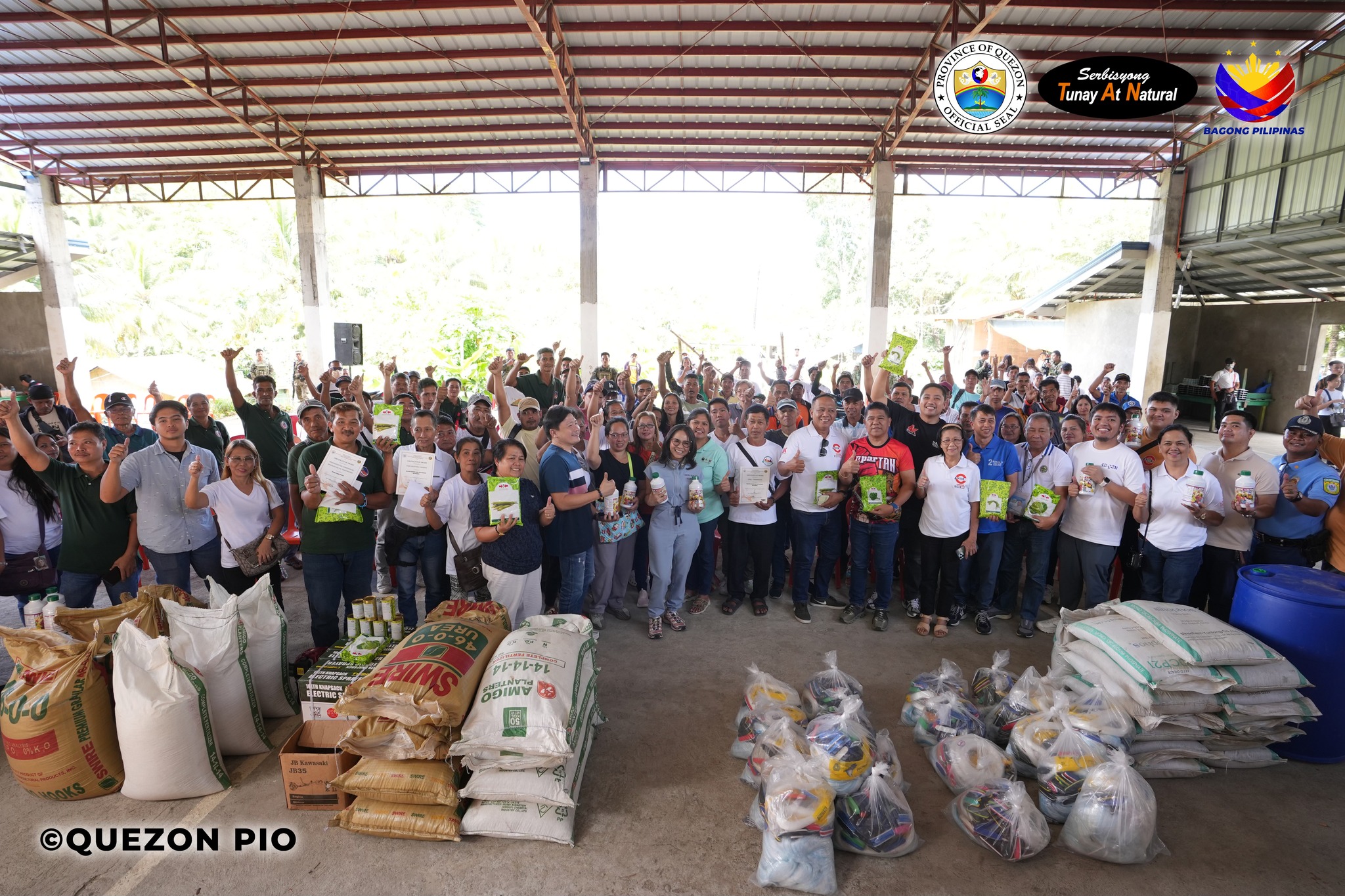 Distribution of Agricultural Inputs – Tagkawayan, Quezon | February 27, 2025