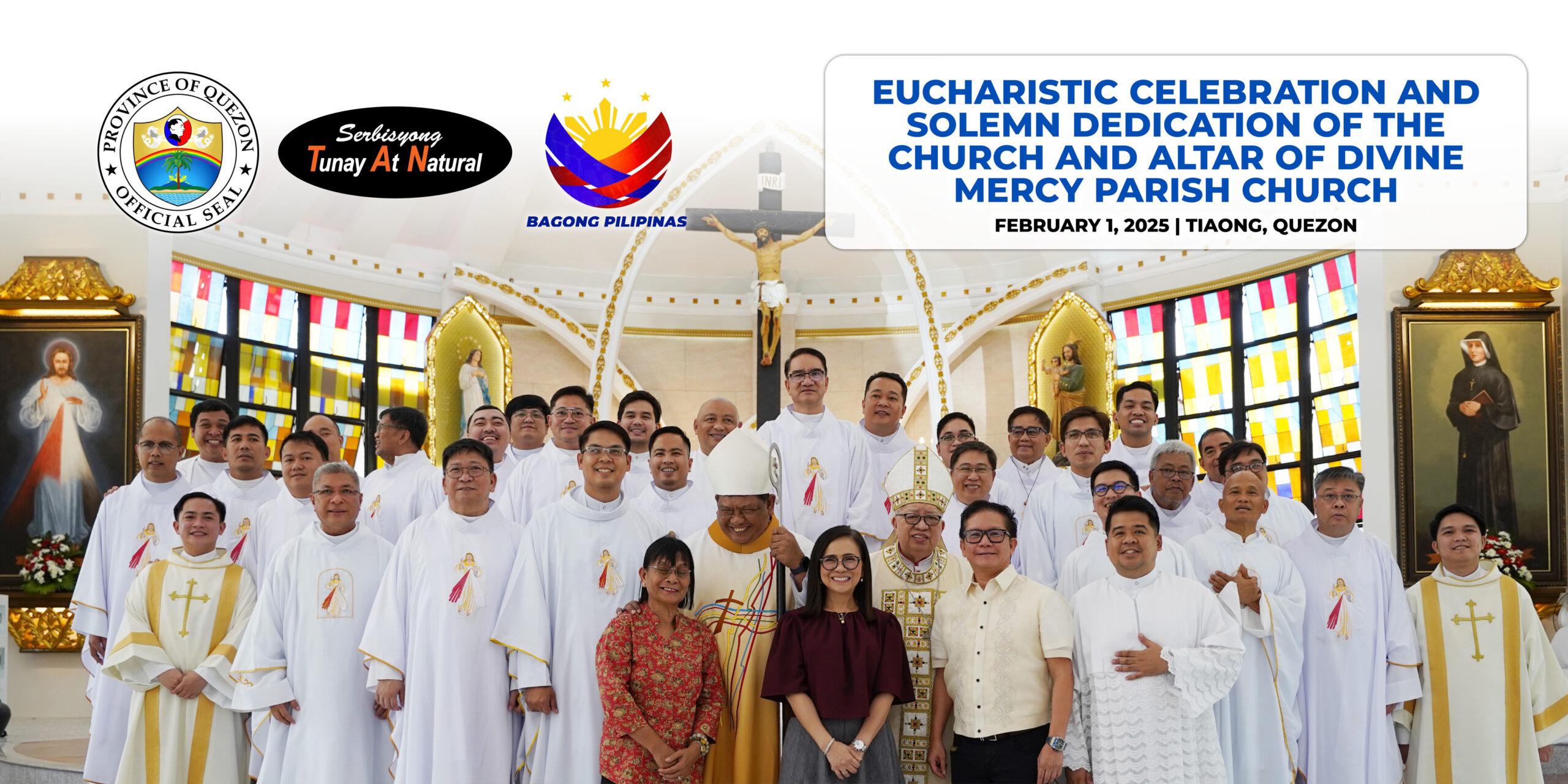 Eucharistic Celebration and Solemn Dedication of the Church and Altar of Divine Mercy Parish Church | February 1, 2025