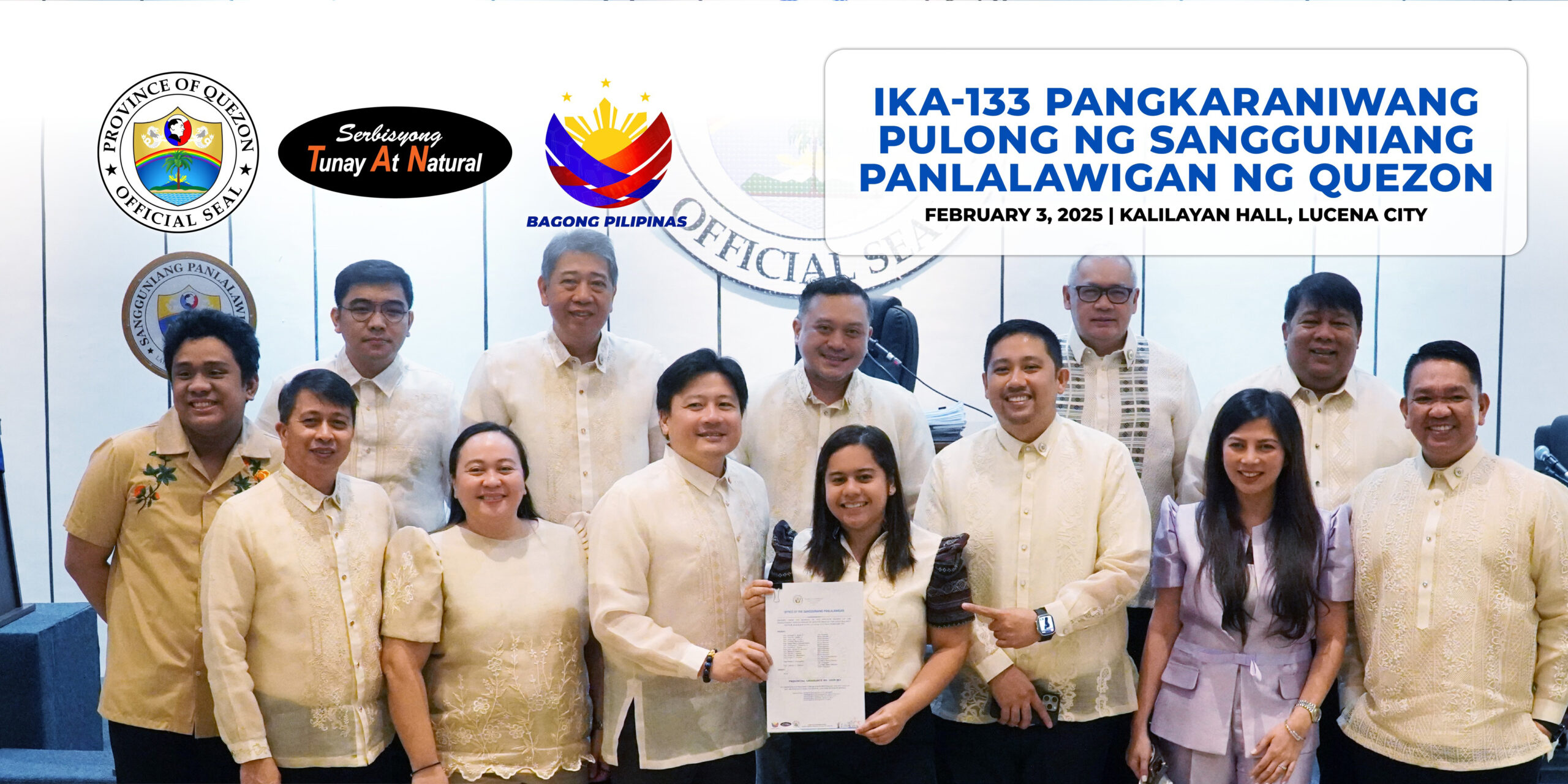133rd Sangguniang Panlalawigan Regular Session | February 3, 2025