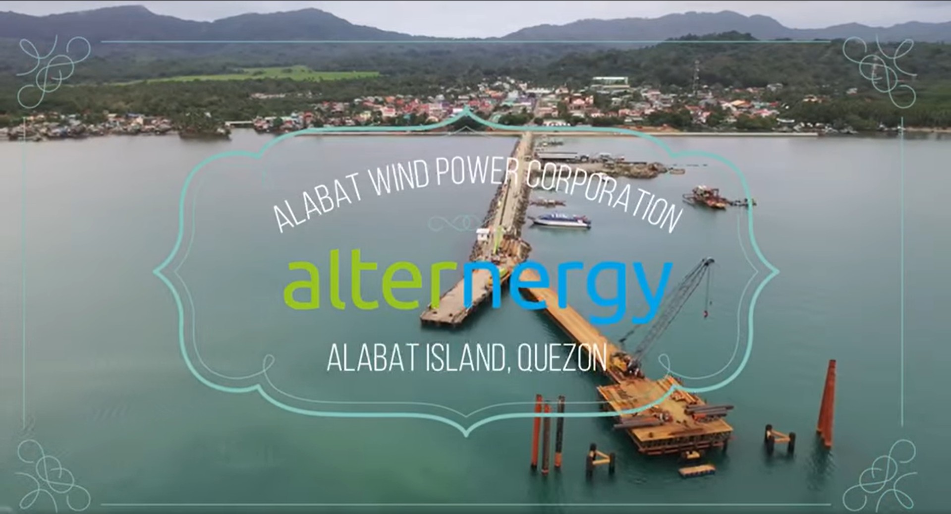 Kasalukuyang lagay ng itinatayong ALABAT WIND POWER PROJECT na naisakatuparan sa pangunguna ng Alternergy Holdings Corporation | February 3, 2025