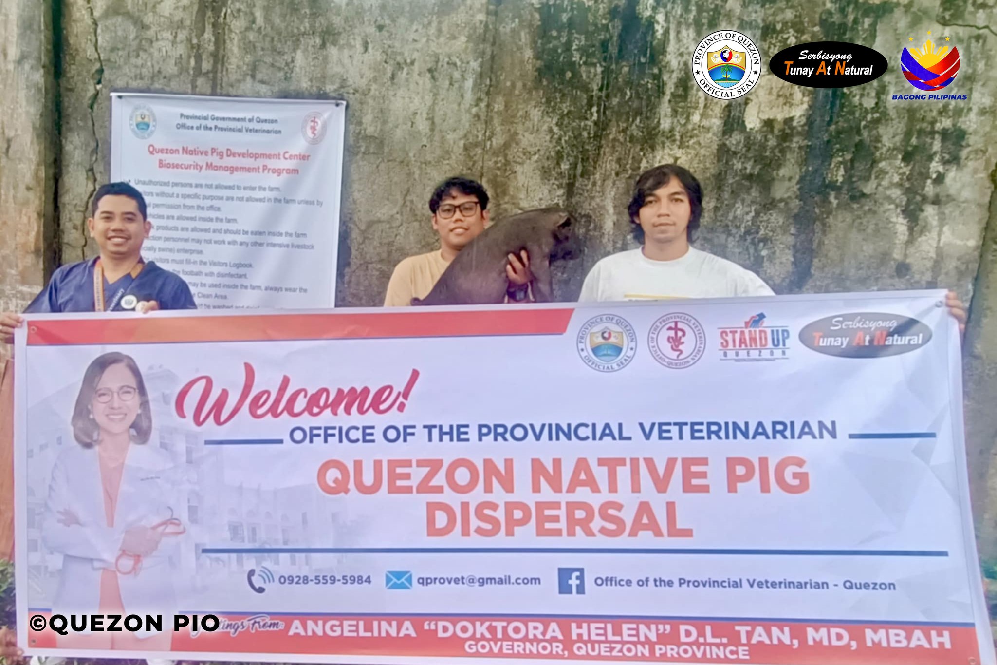 Quezon Native Pig Dispersal – OVP | February 24, 2025