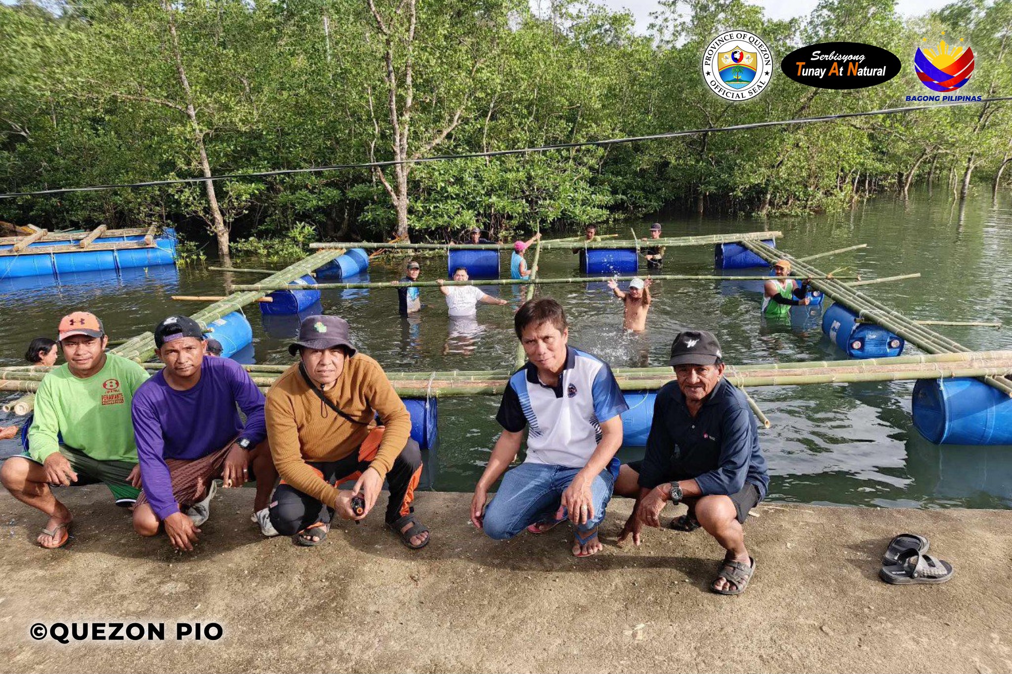 Office of the Provincial Agriculturist (OPA) – Fisheries Division ay Nagkaloob ng Marine Cage para sa Pagpapalago ng Kabuhayan ng mga Mangingisda sa Panukulan, Quezon | February 14, 2025