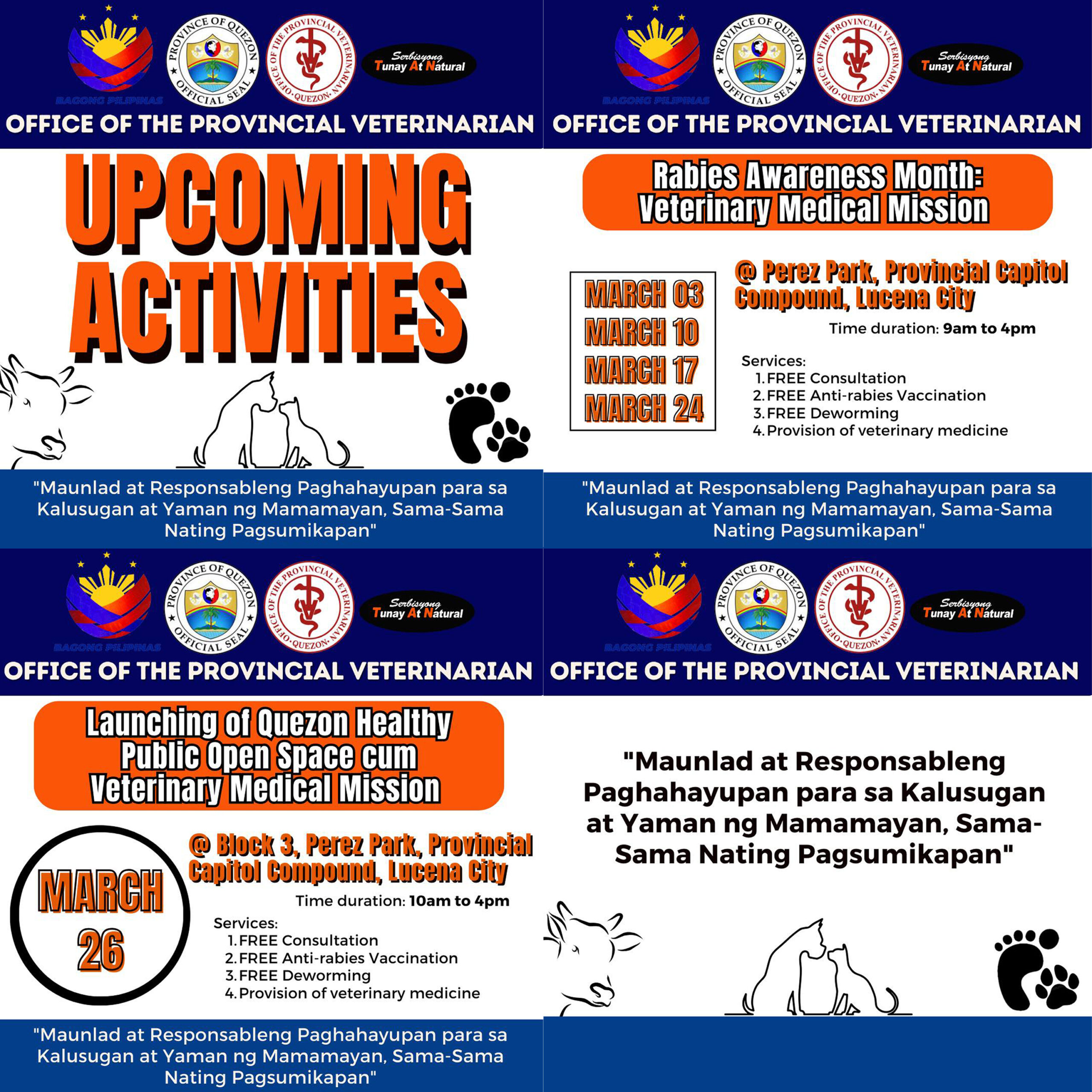 Upcoming Activities of OVP | February 18, 2025