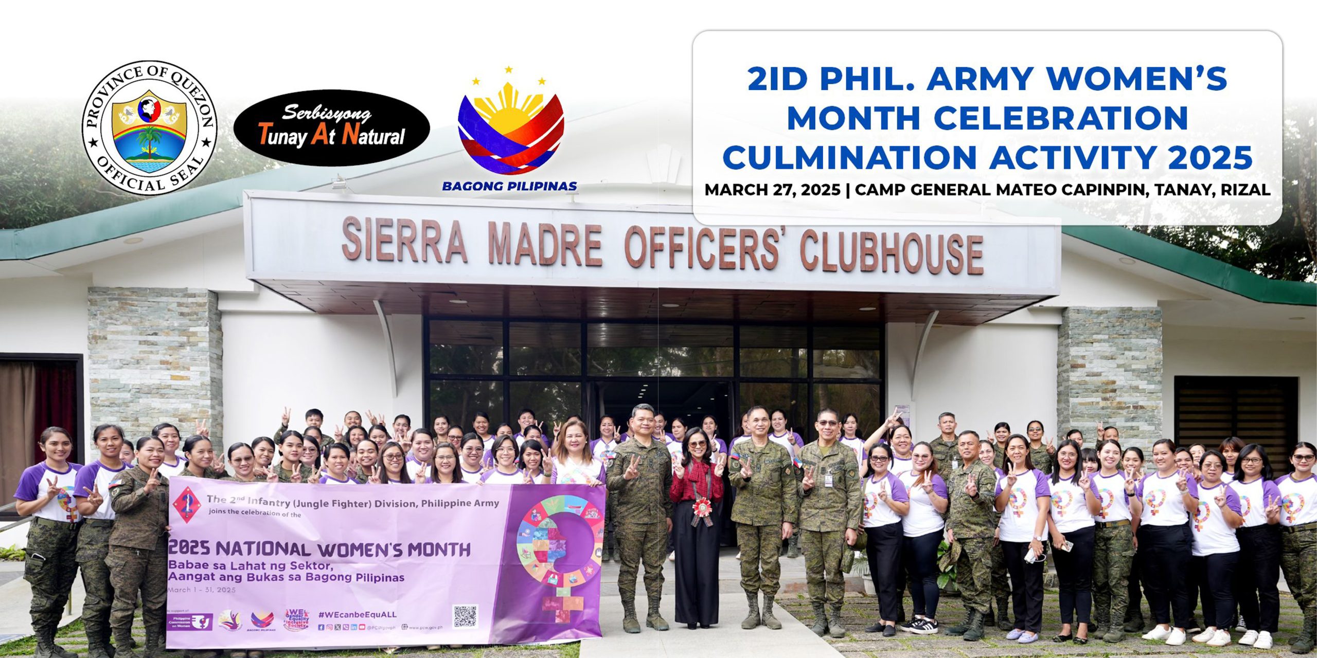2ID Phil. Army Womens Month Celebration Culmination Activity 2025 | March 27, 2025