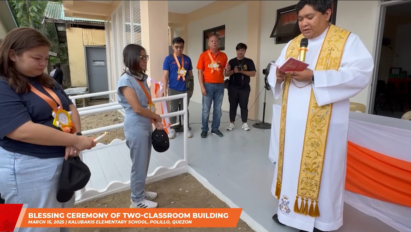 Blessing Ceremony of 1-Storey, 2 Classroom School Building | March 17, 2025