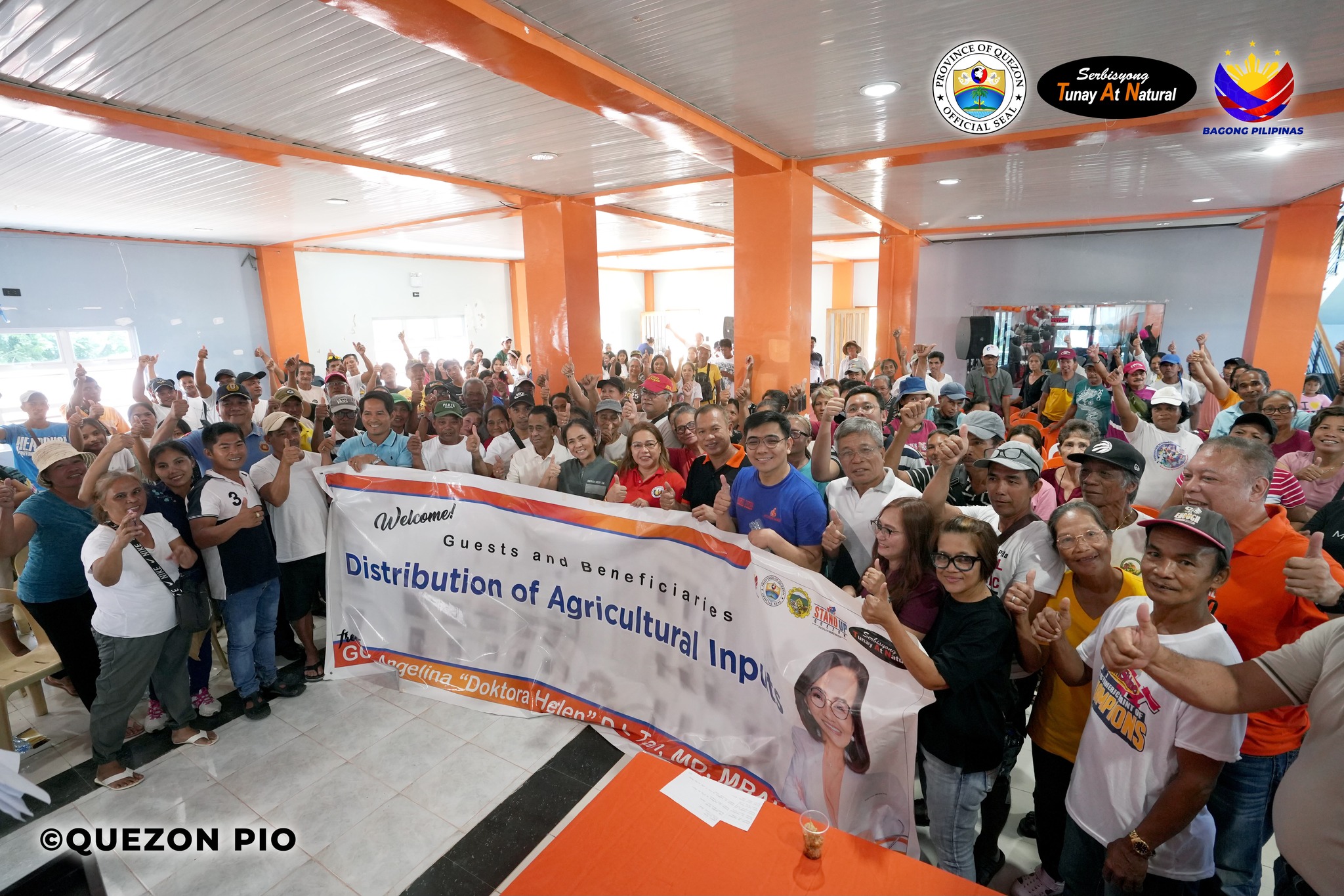 Distribution of Agricultural Inputs – Burdeos, Quezon | March 16, 2025
