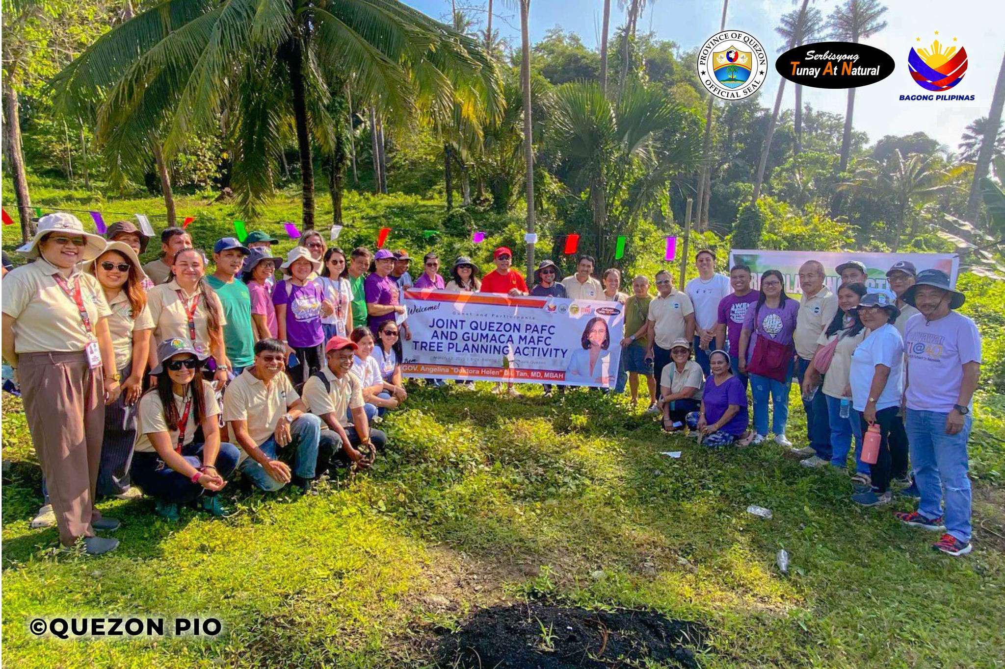 Joint Quezon PAFC and Gumaca MAFC Tree Planning Activity | March 18, 2025