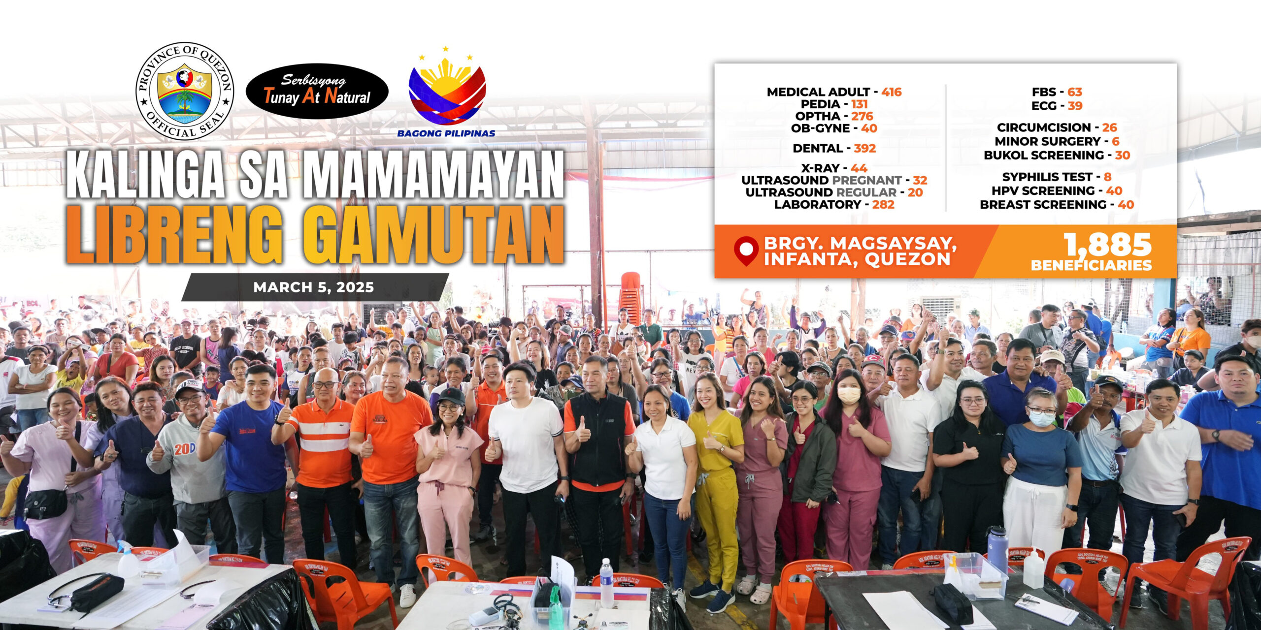 Kalinga sa Mamamayan Libreng Gamutan sa Infanta Quezon | March 6, 2025