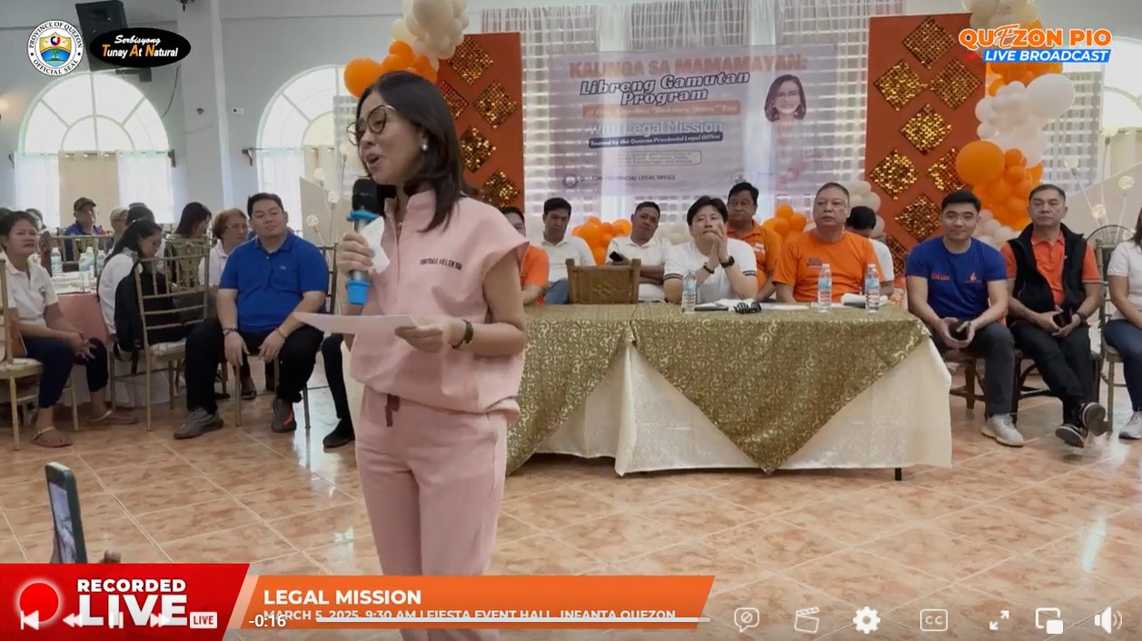 Legal Mission – Infanta | March 5, 2025