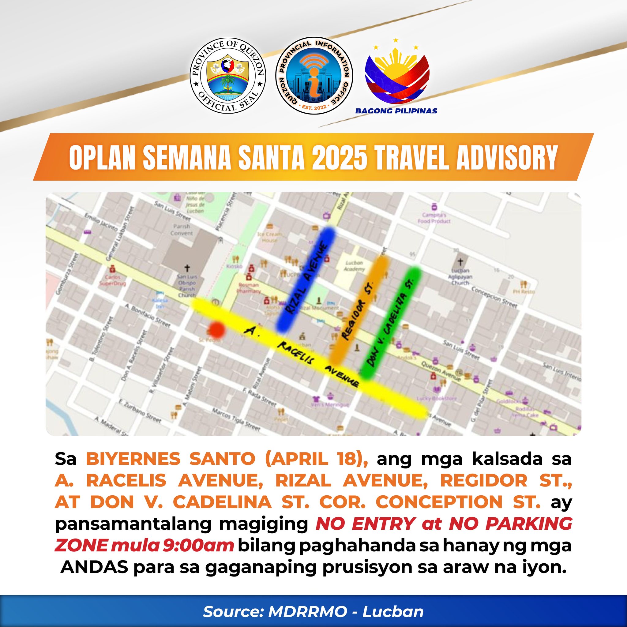 Oplan Semana Santa 2025 Travel Advisory