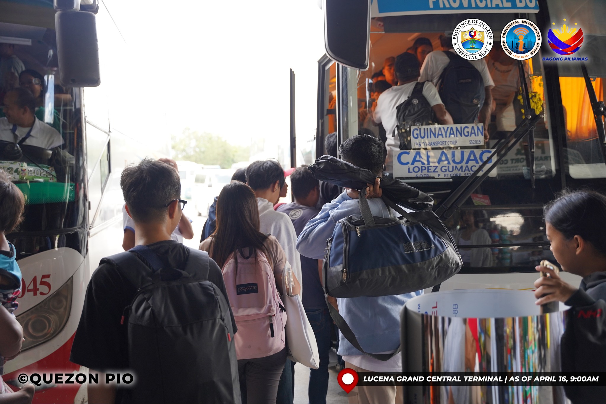Ang kasalukuyang sitwasyon sa Lucena Grand Central Terminal | April 16, 2025