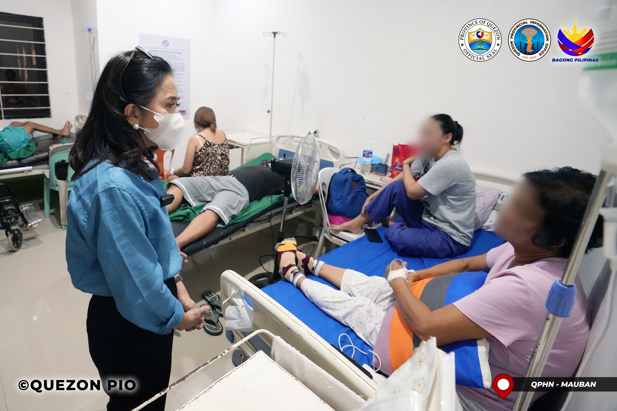 Bumisita si Governor Doktora Helen Tan sa Quezon Provincial Hospital Network (QPHN) Mauban | April 2, 2025