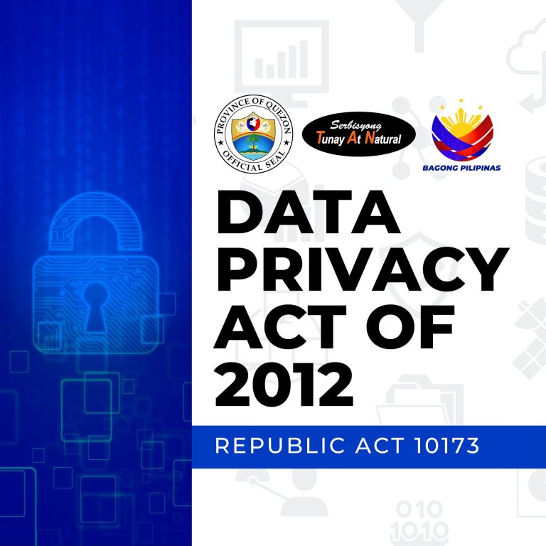 REPUBLIC ACT 10173 (DATA PRIVACY ACT OF 2012)