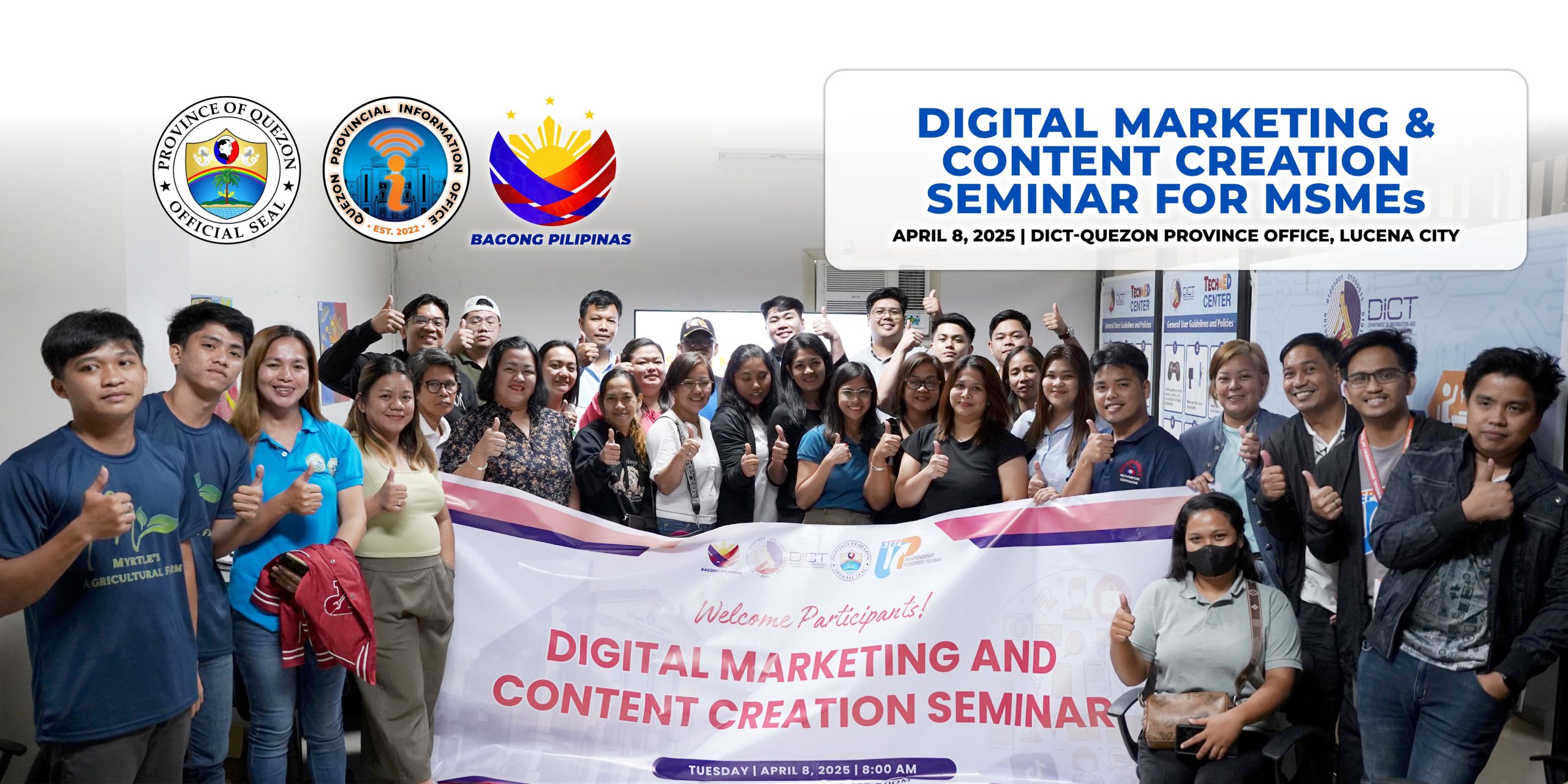 Digital Marketing & Content Creation Seminar for MSMEs | April 8, 2025