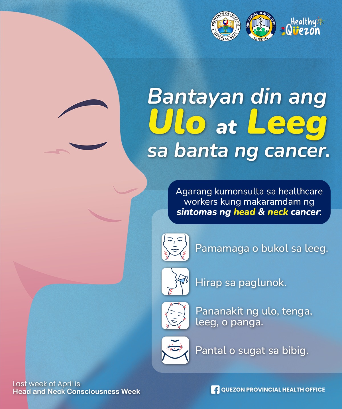 Head and Neck Consciousness Week | April 25, 2025