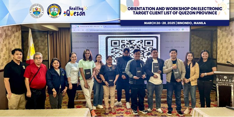 Orientation and Workshop on Electronic Tartget Client List of Quezon Province | April 2, 2025