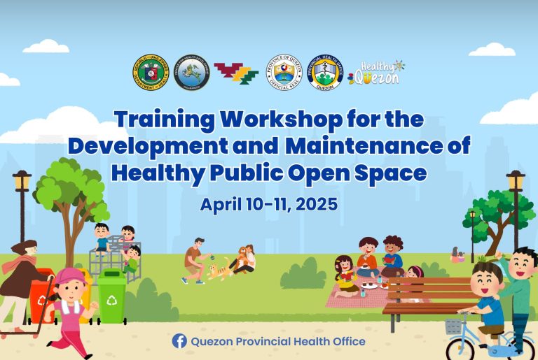 Training Workshop for the Development and Maintenance of Healthy Public Open Spaces | April 15, 2025