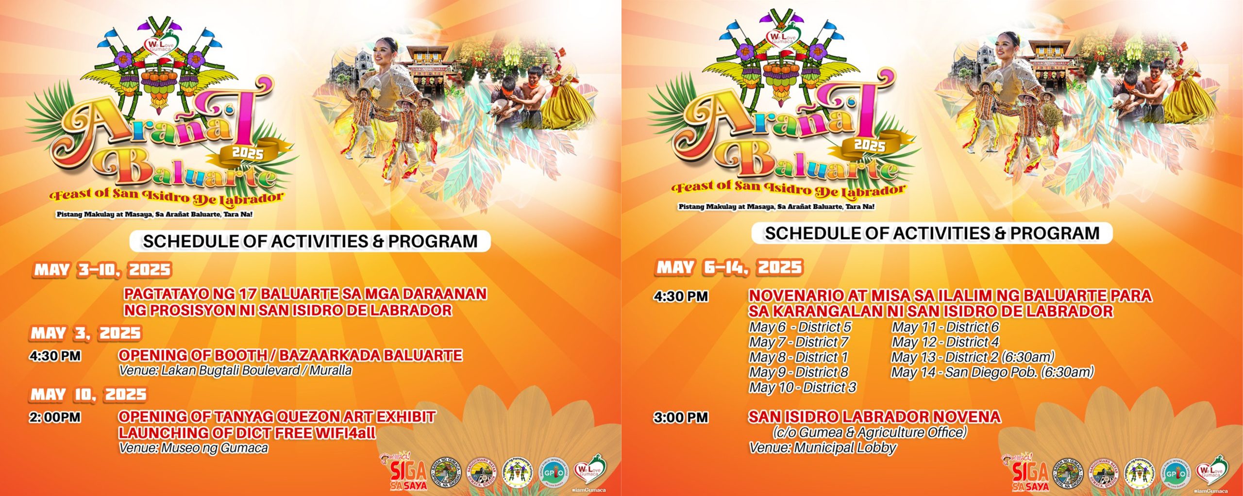 ARANA’T BALUARTE FESTİVAL ng GUMACA | May 6, 2025