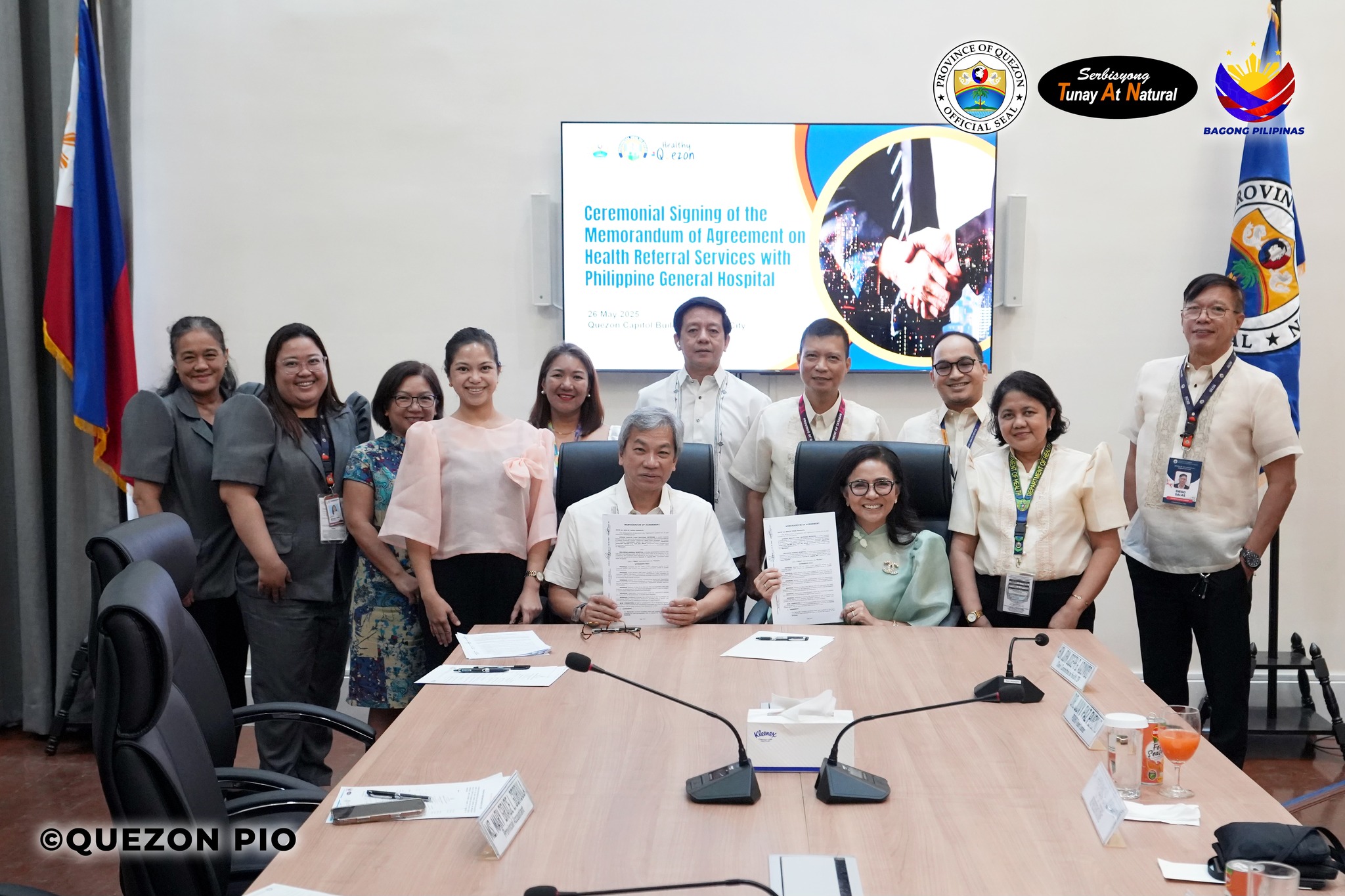Ceremonial Signing of the Memorandum of Agreement on Health Referral Services with Philippine General Hospital | May 27, 2025