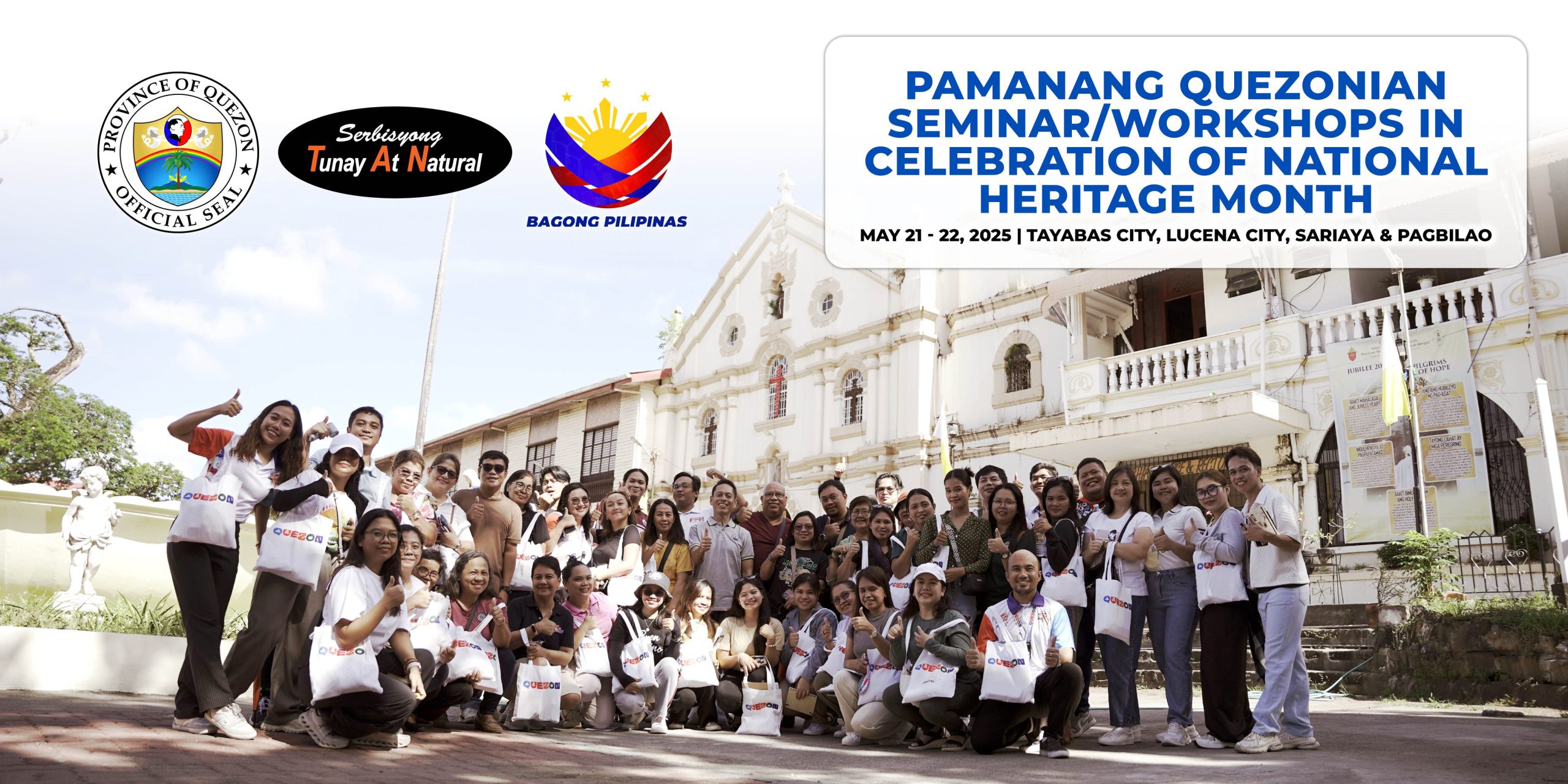 Pamanang Quezonian Seminar/Workshops in Celebration of National Heritage Month | May 22 2025