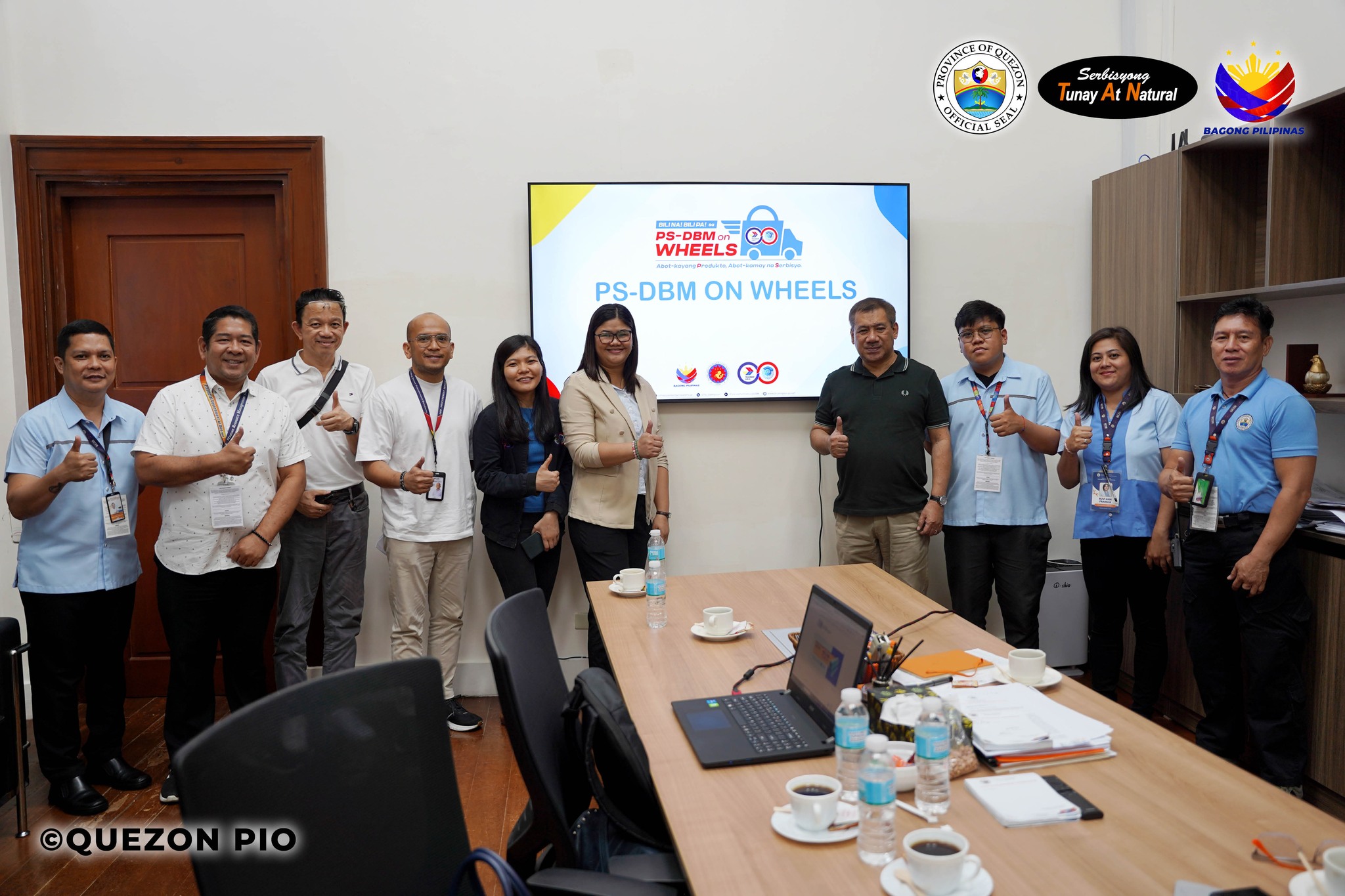 Procurement Service – Department of Budget and Management (PS-DBM)  Officials visits Provincial Government of Quezon | May 15, 2025
