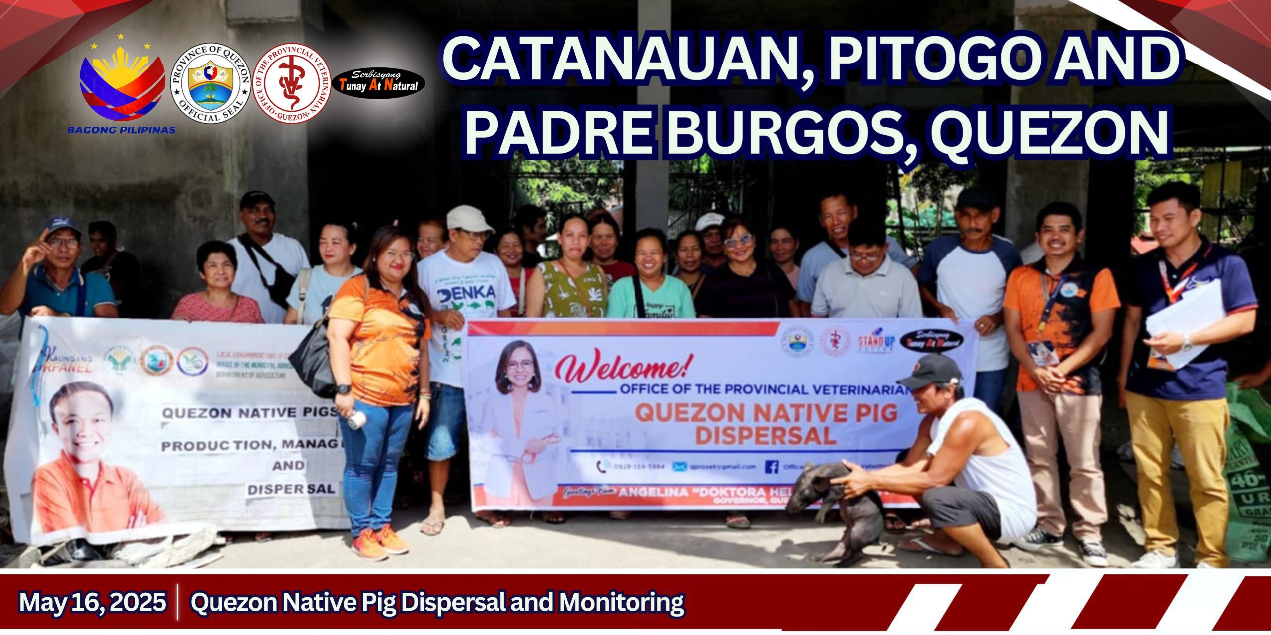 Quezon Native Pig Dispersal | May 19, 2025
