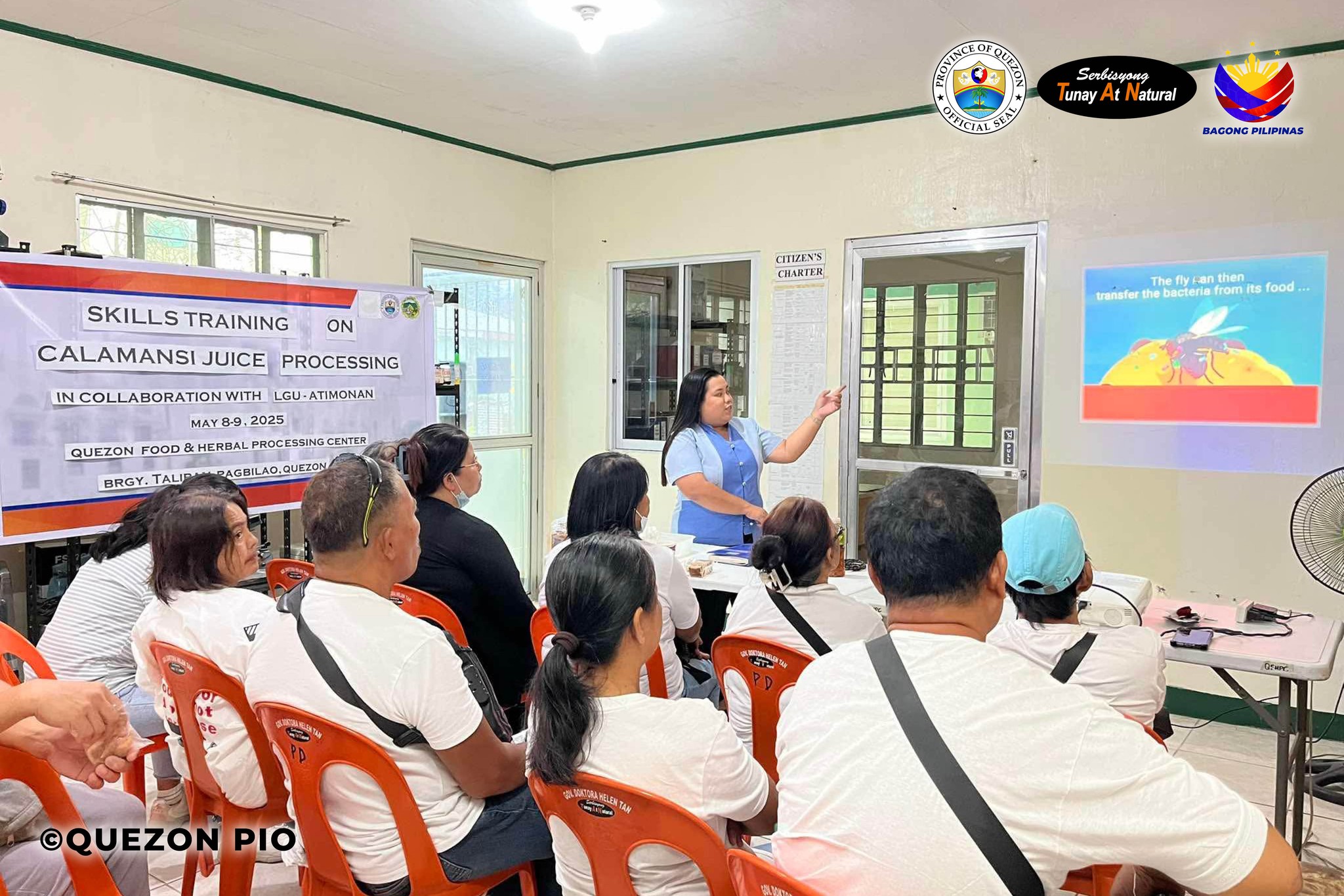 Skills Training on Calamansi Juice Processing in Collaboration with LGU-Atimonan | May 14, 2025