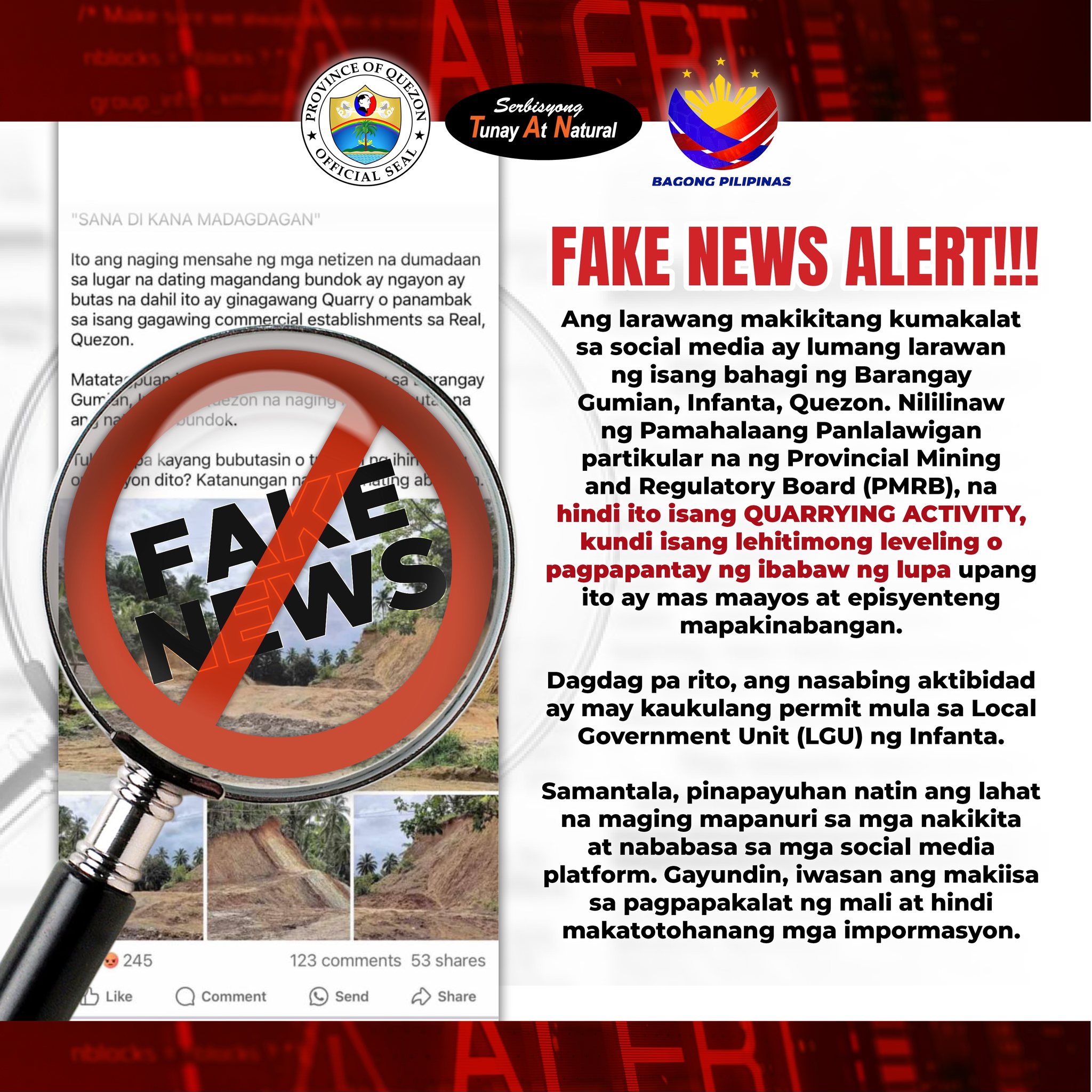 NO TO FAKE NEWS!!