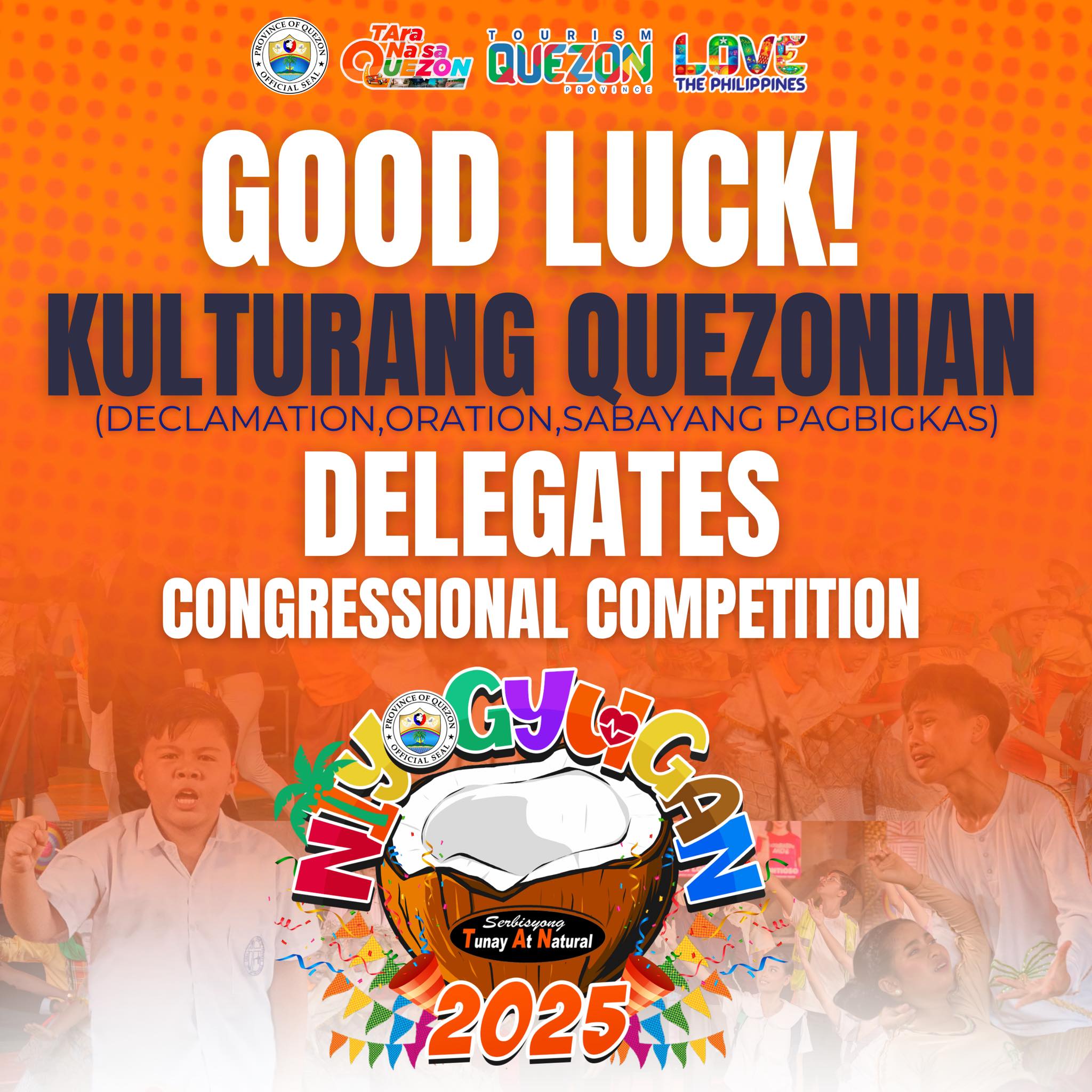CONGRESSIONAL DISTRICT COMPETITION, NIYOGYUGAN 2025 | June 3, 2025