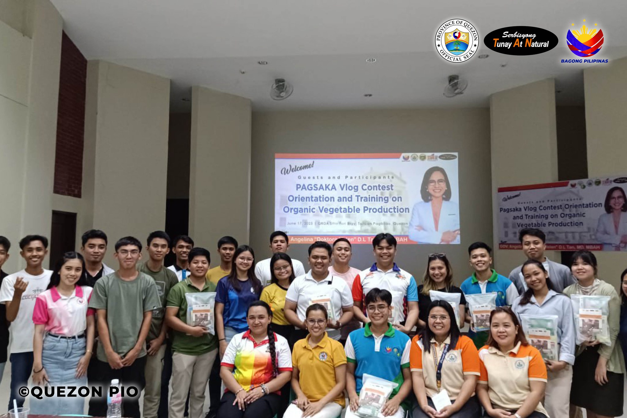 PAGSAKA Vlog Contest Orientation at Training on Organic Vegetable Production 2025 | June 18, 2025